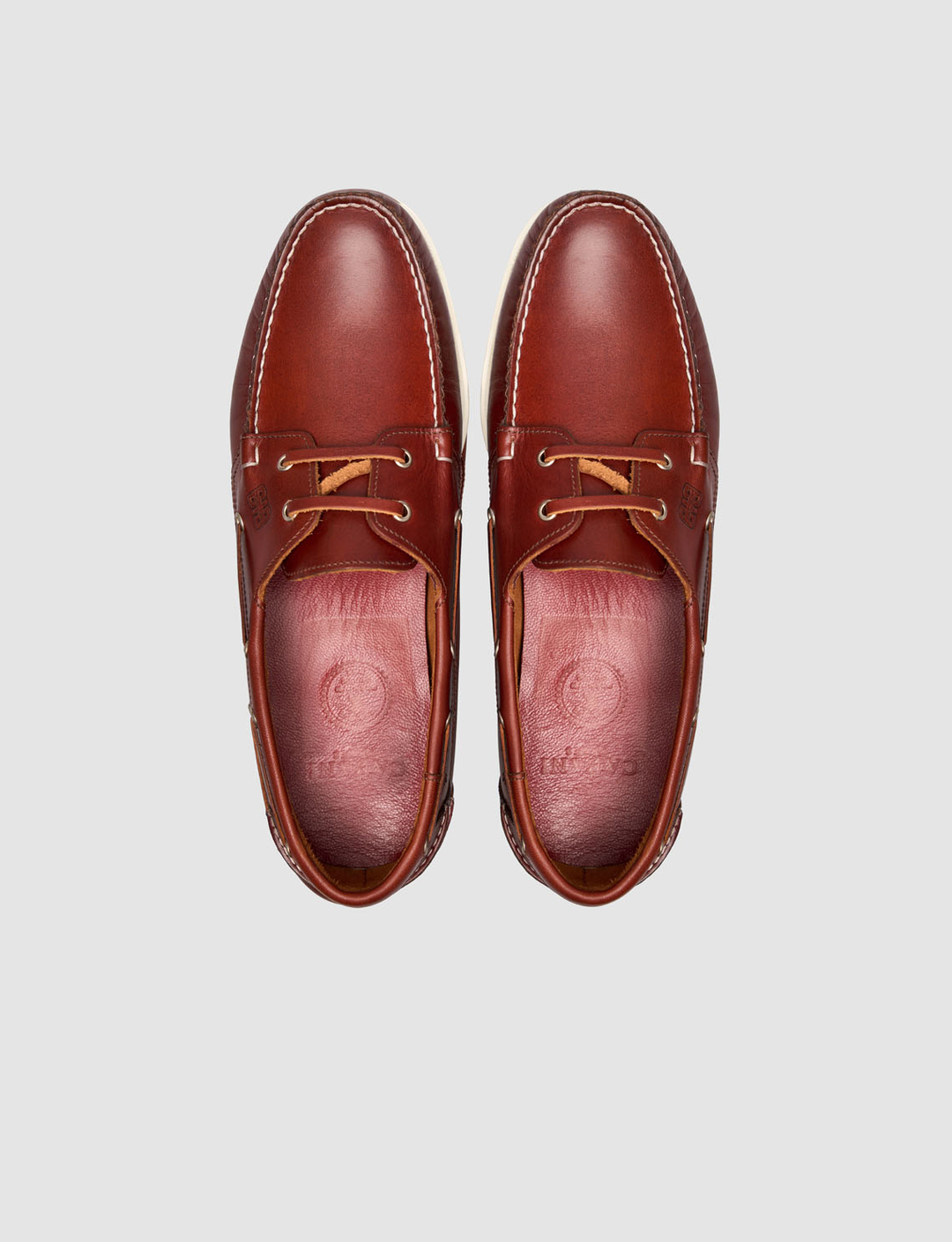 Lacivert Hakiki Deri Bağcıklı Loafer Ayakkabı