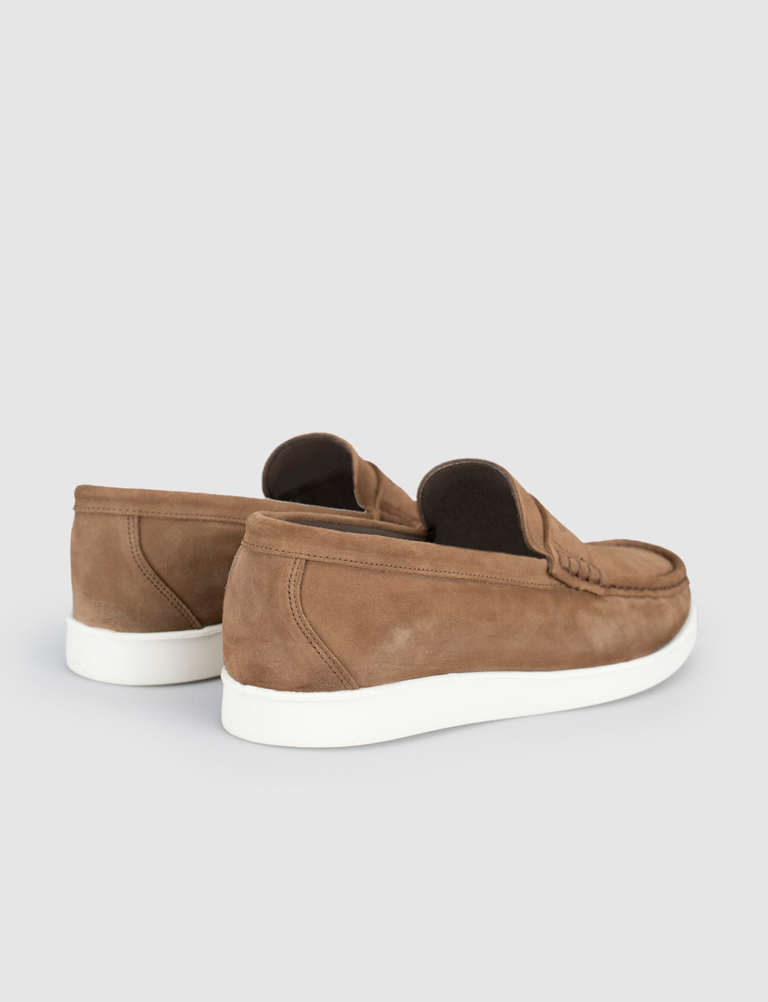 Cabani Men's Suede Genuine Leather Tan Shoes