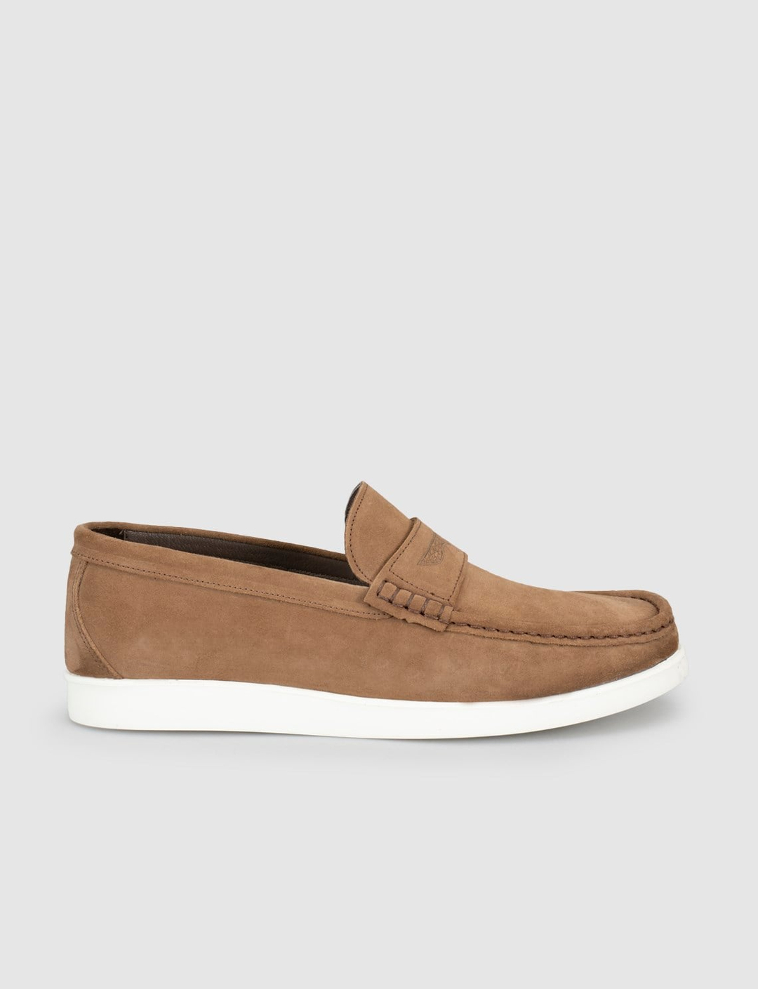 Cabani Men's Suede Genuine Leather Tan Shoes