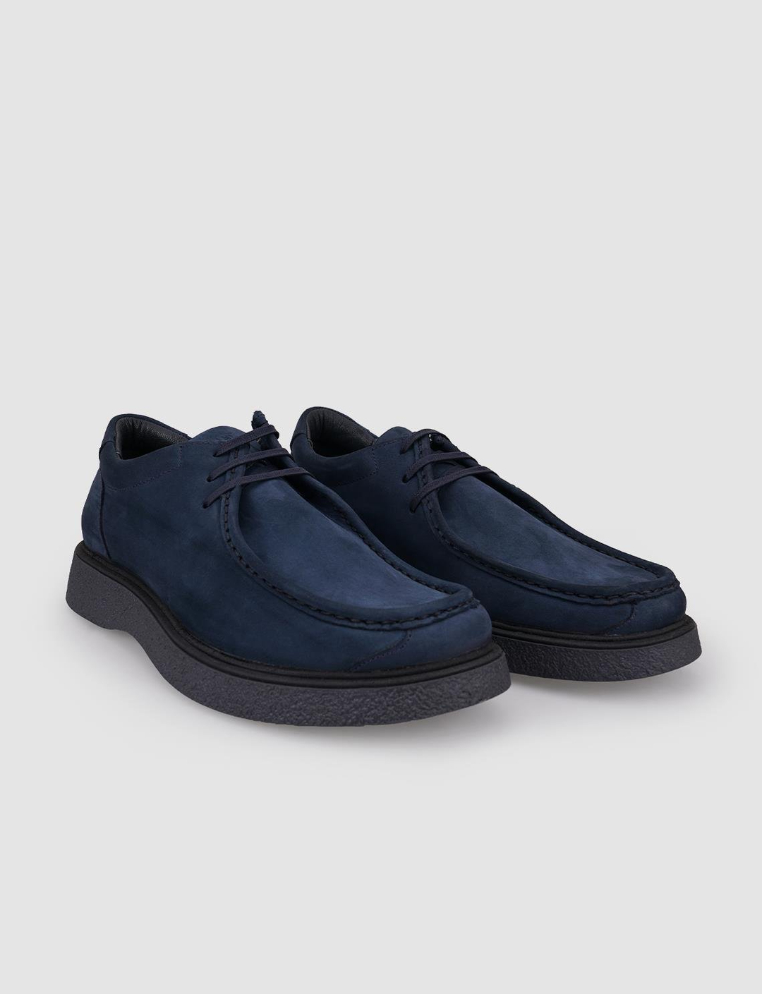 Nubuk Deri Lacivert Erkek Ayakkabı