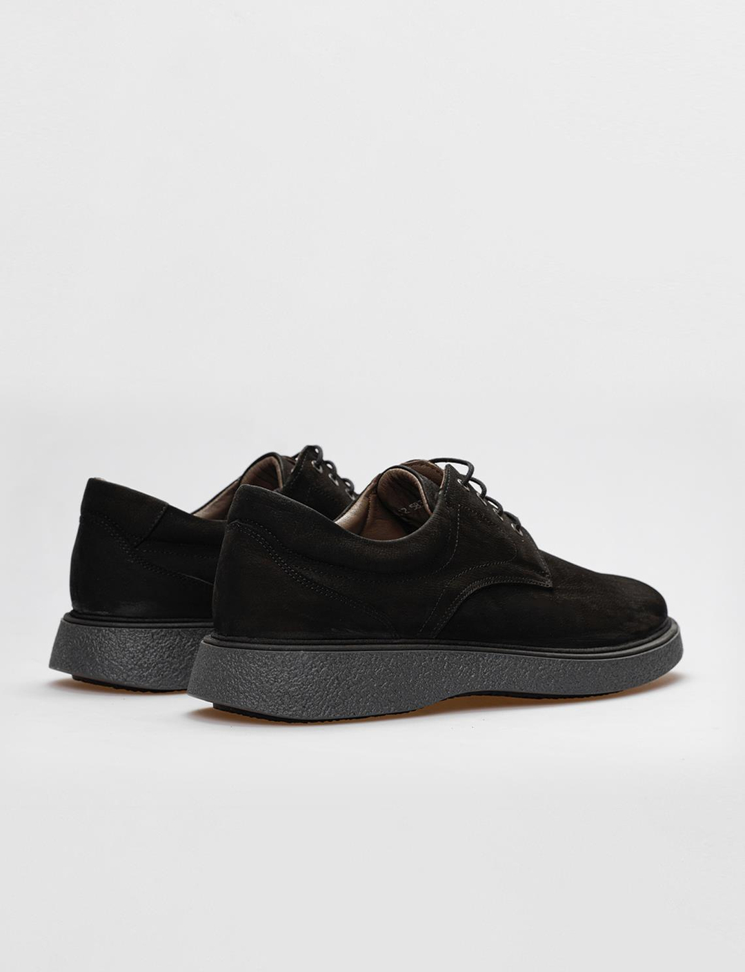 Nubuk Deri Siyah Erkek Ayakkabı