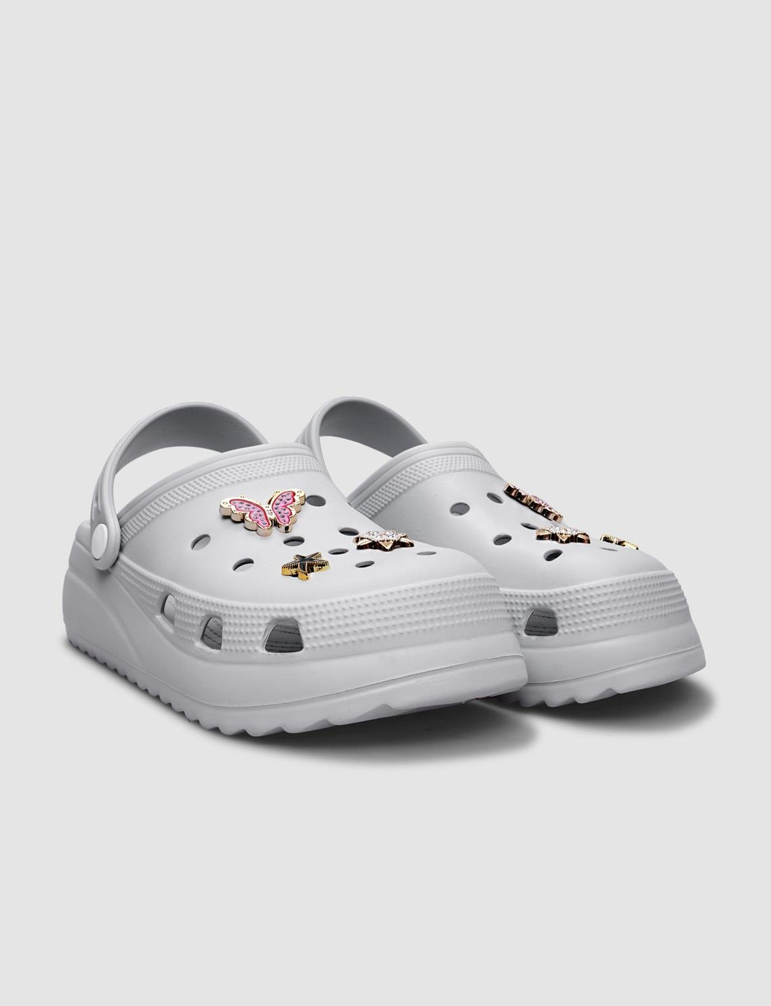 Pu Açık Gri Kadın Terlik