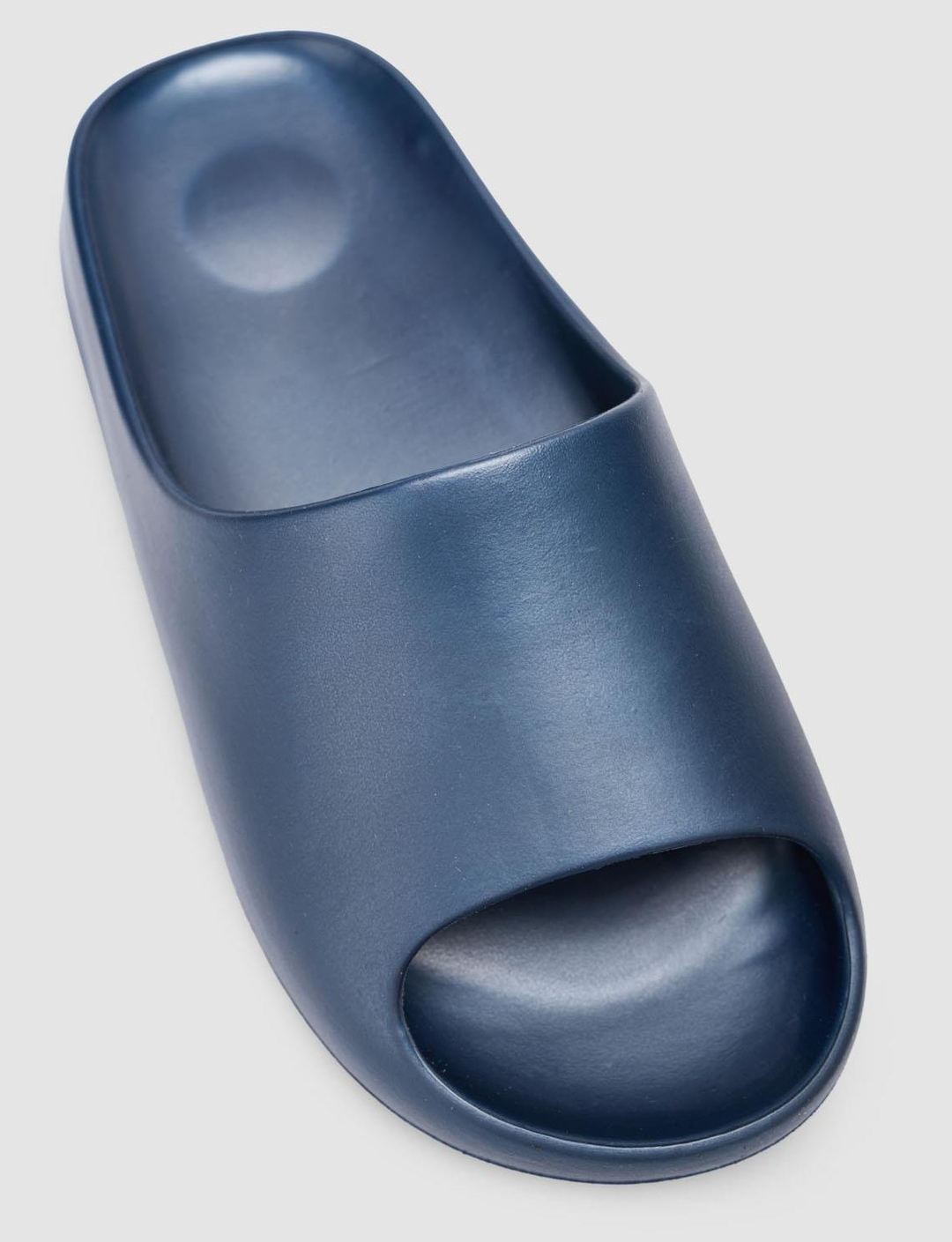 PU Lacivert Kadın Terlik