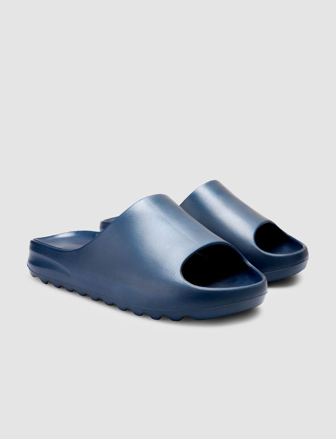 PU Lacivert Kadın Terlik