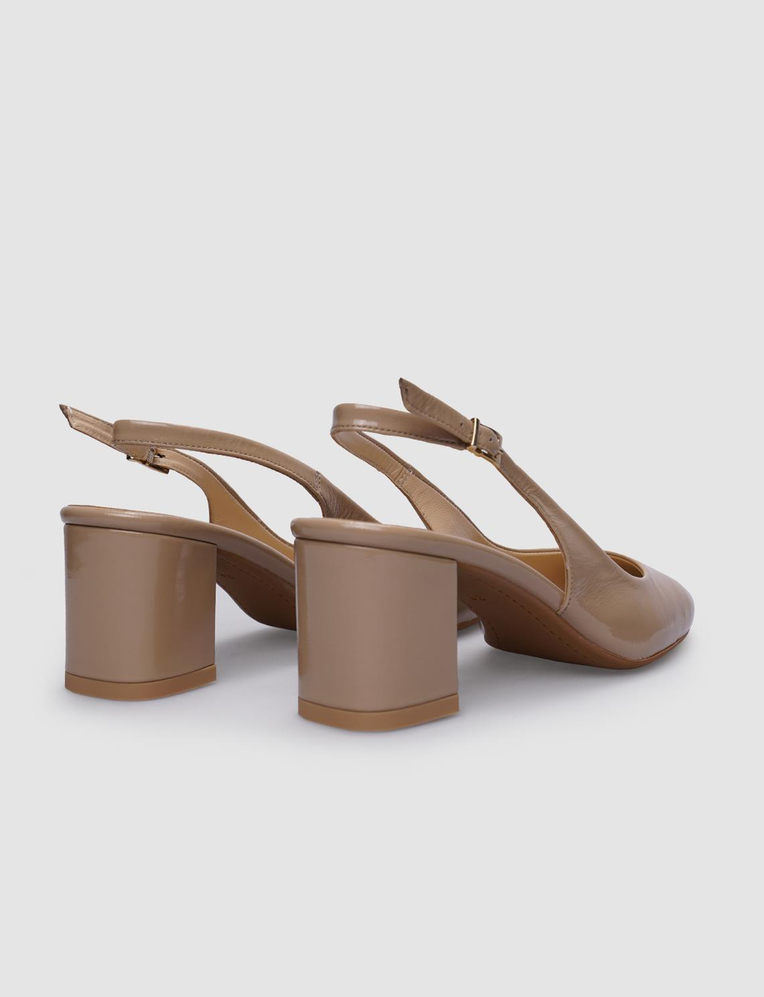 Rugan Hakiki Deri Bej Kadın Ayakkabı