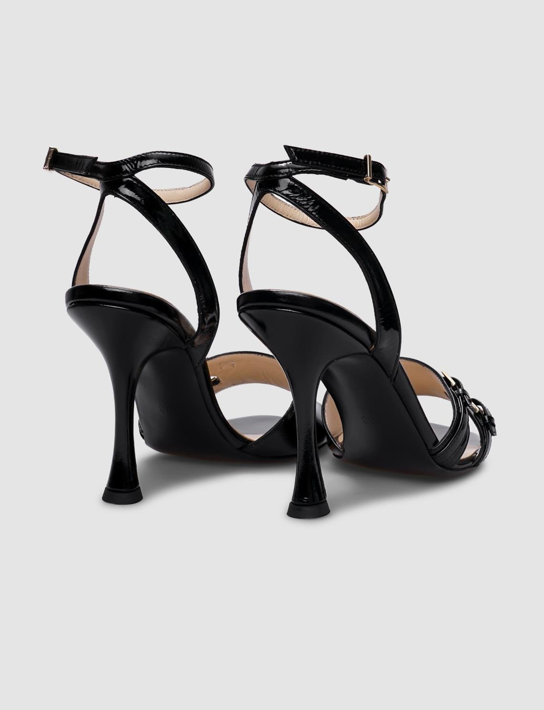 Rugan Hakiki Deri Siyah Kadın Ayakkabı