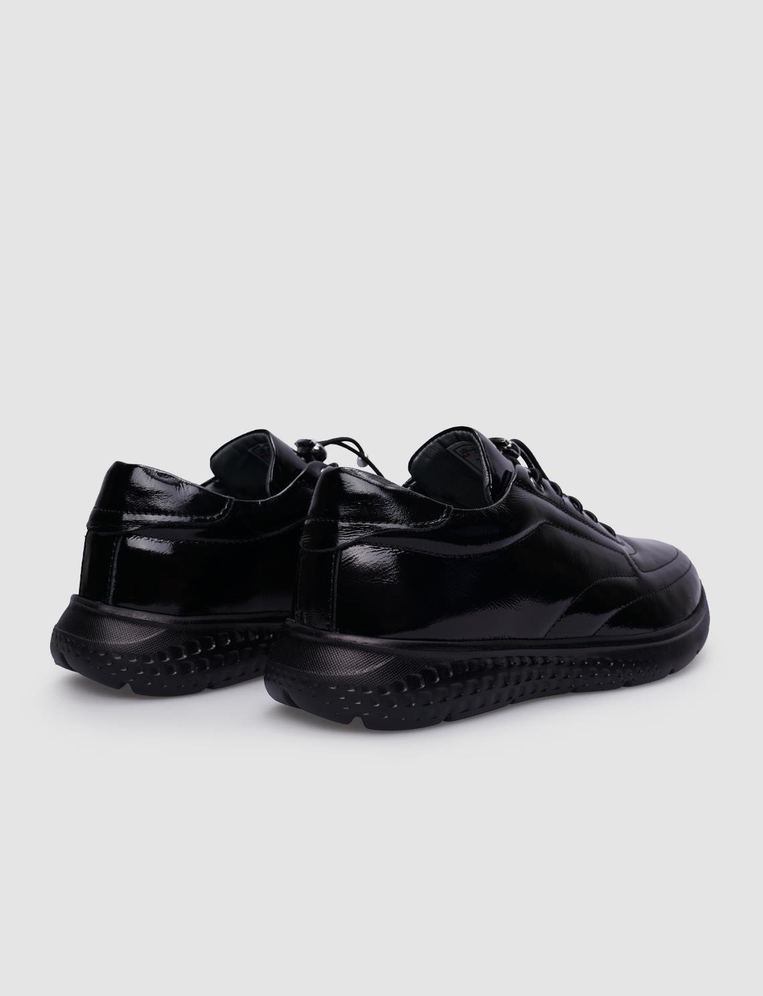 Rugan Hakiki Deri Siyah Kadın Ayakkabı