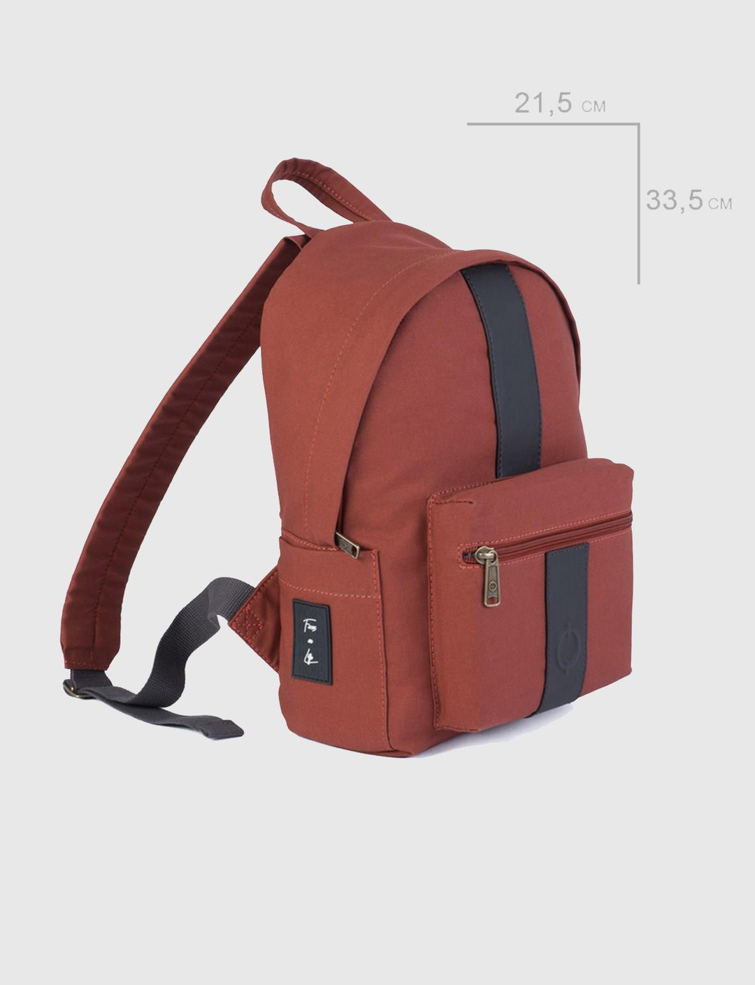 Saklama Cepli Mini Turuncu Sırt Çantası