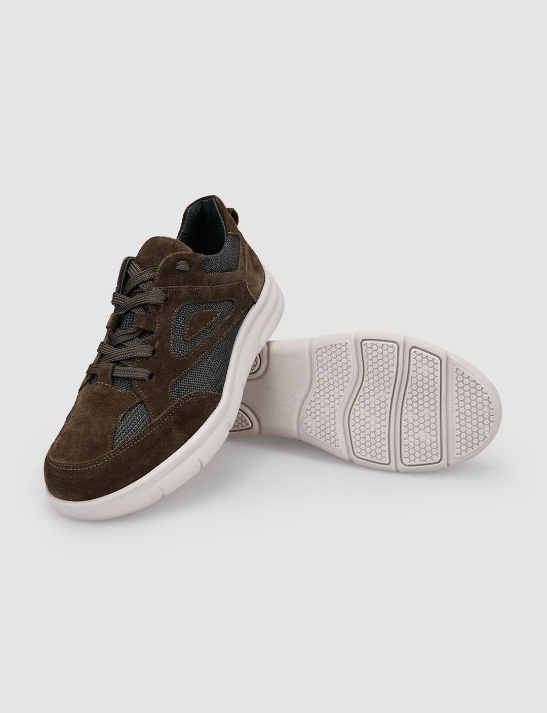 Süet Haki Kadın Ayakkabı