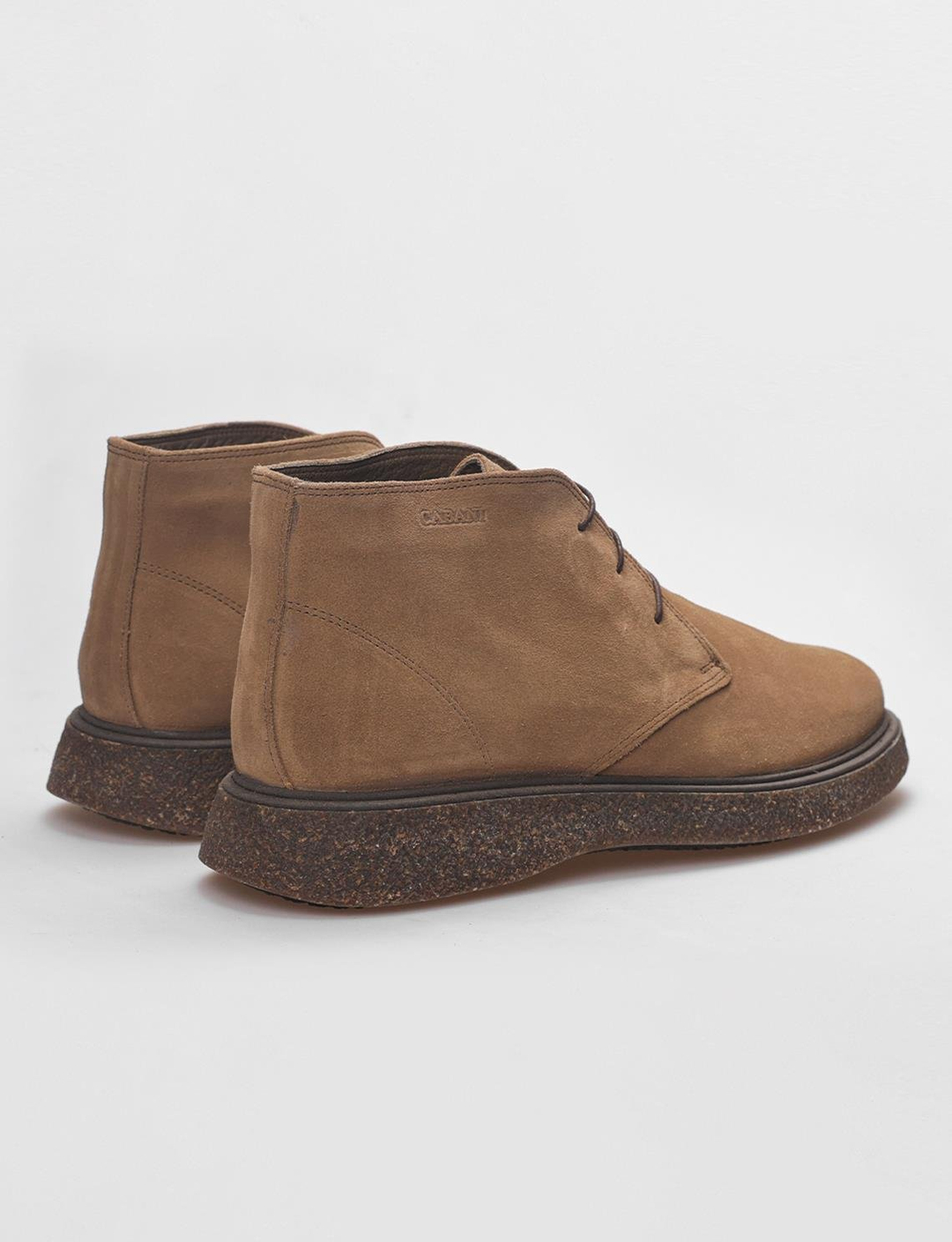 Süet Hakiki Deri Fındık Erkek Bot