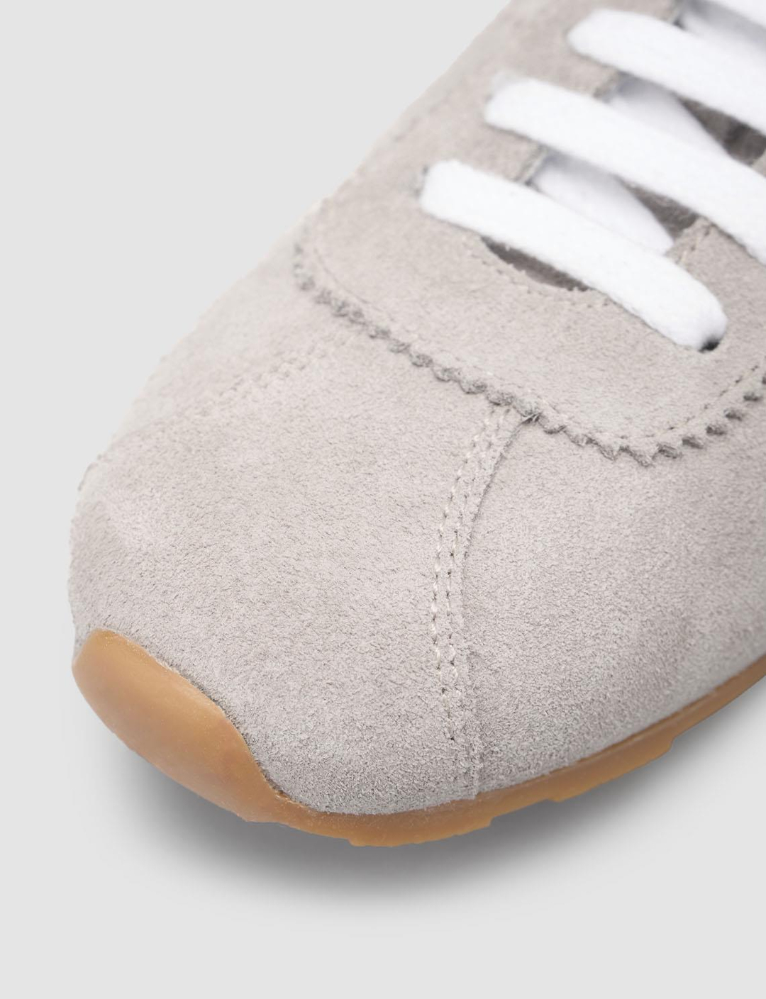 Süet Hakiki Deri Gri Kadın Ayakkabı