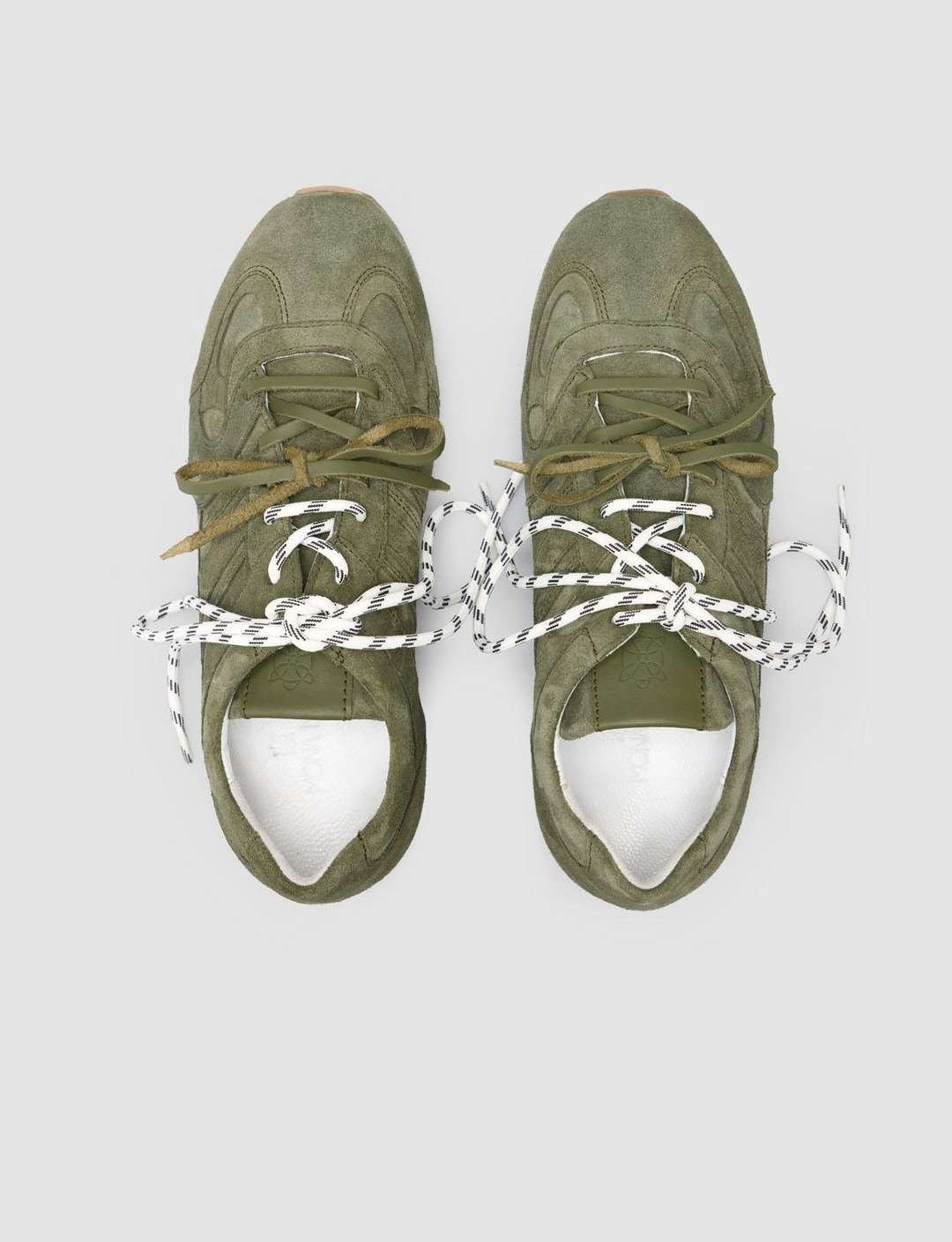 Süet Hakiki Deri Haki Kadın Ayakkabı