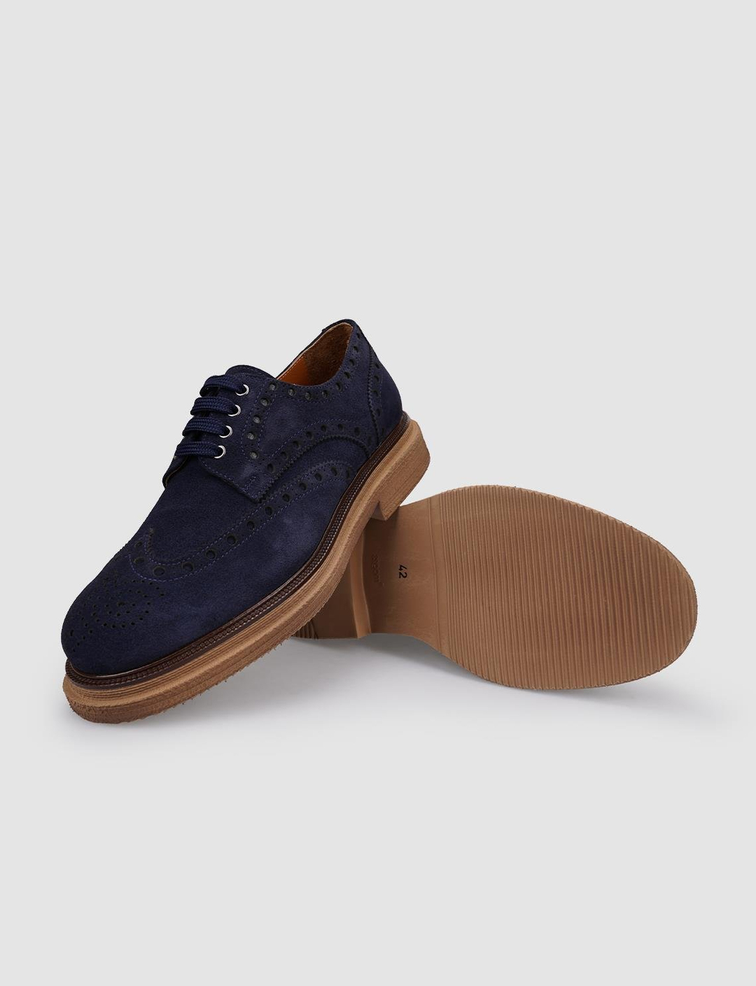 Süet Hakiki Deri Lacivert Erkek Ayakkabı