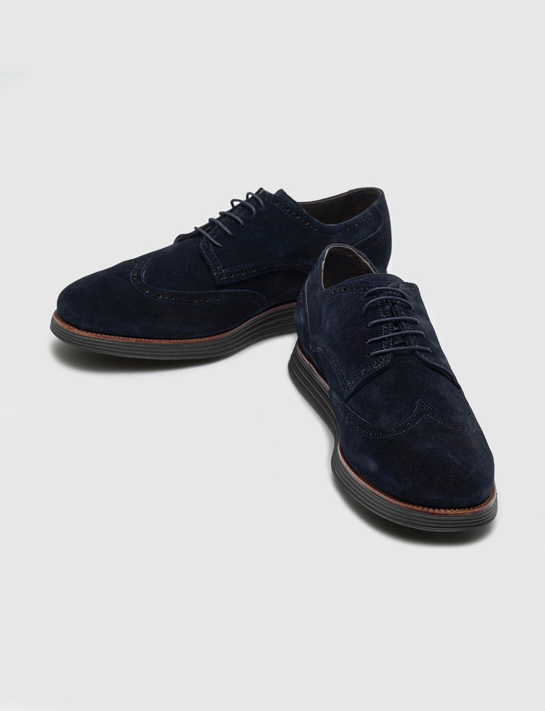 Süet Hakiki Deri Lacivert Erkek Ayakkabı