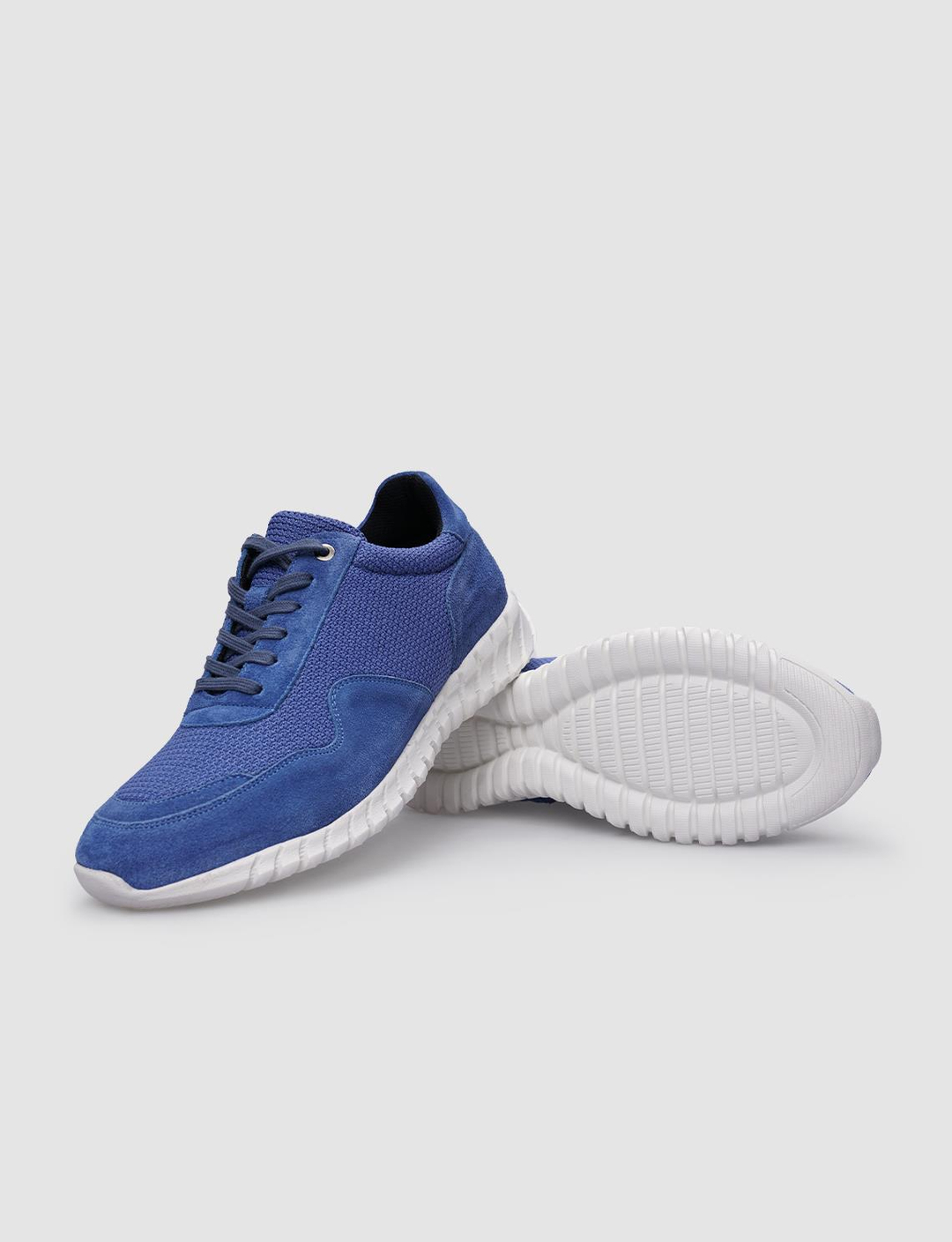 Süet Hakiki Deri Mavi Erkek Ayakkabı