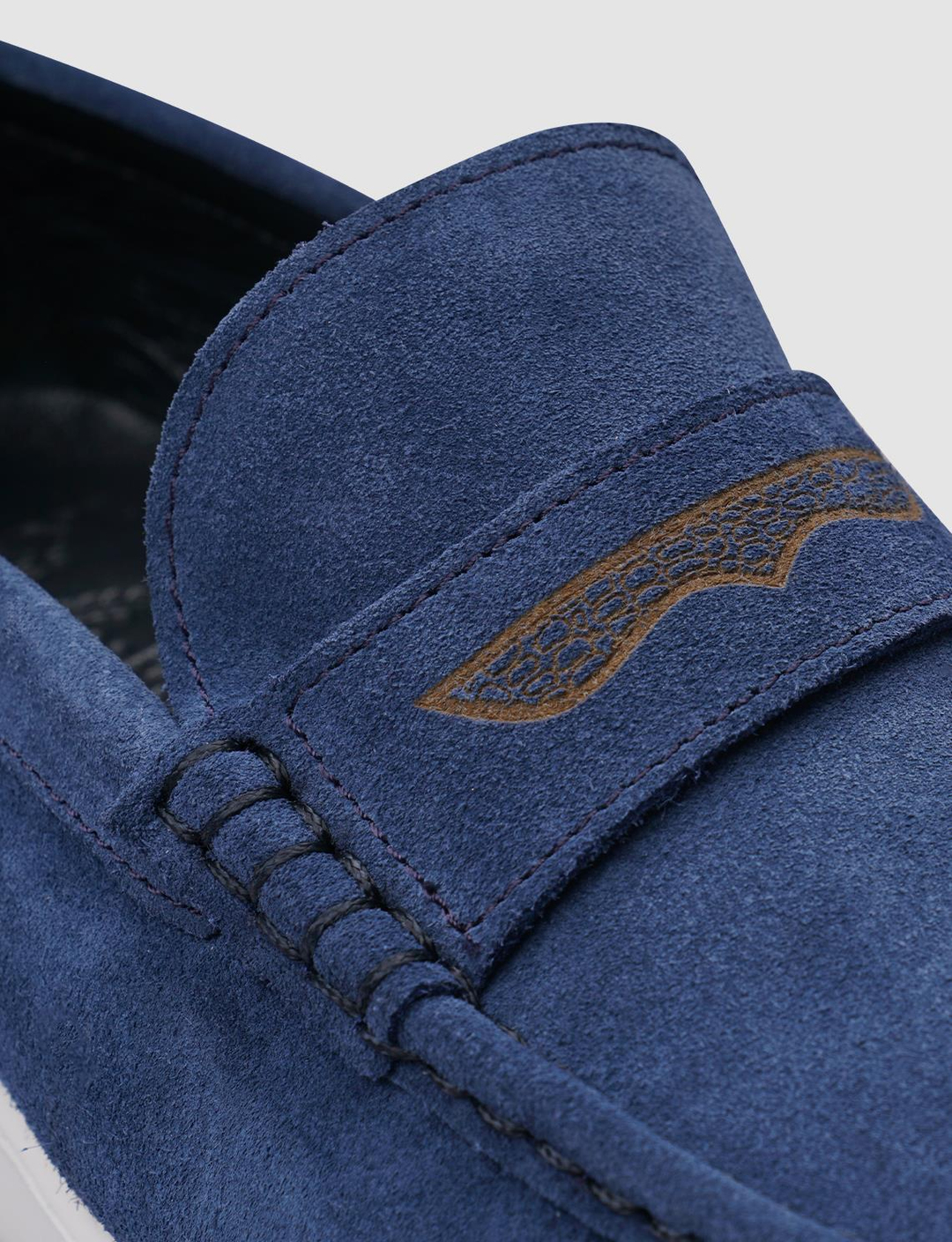 Süet Hakiki Deri Mavi Erkek Ayakkabı