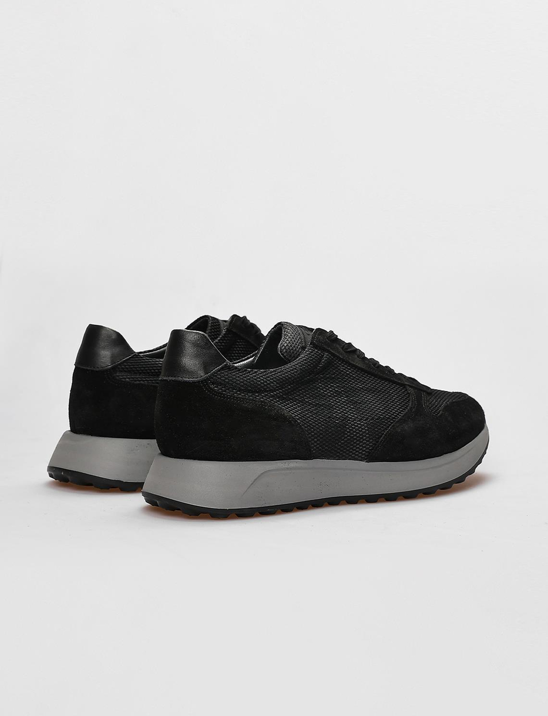 Süet Hakiki Deri Siyah Erkek Ayakkabı