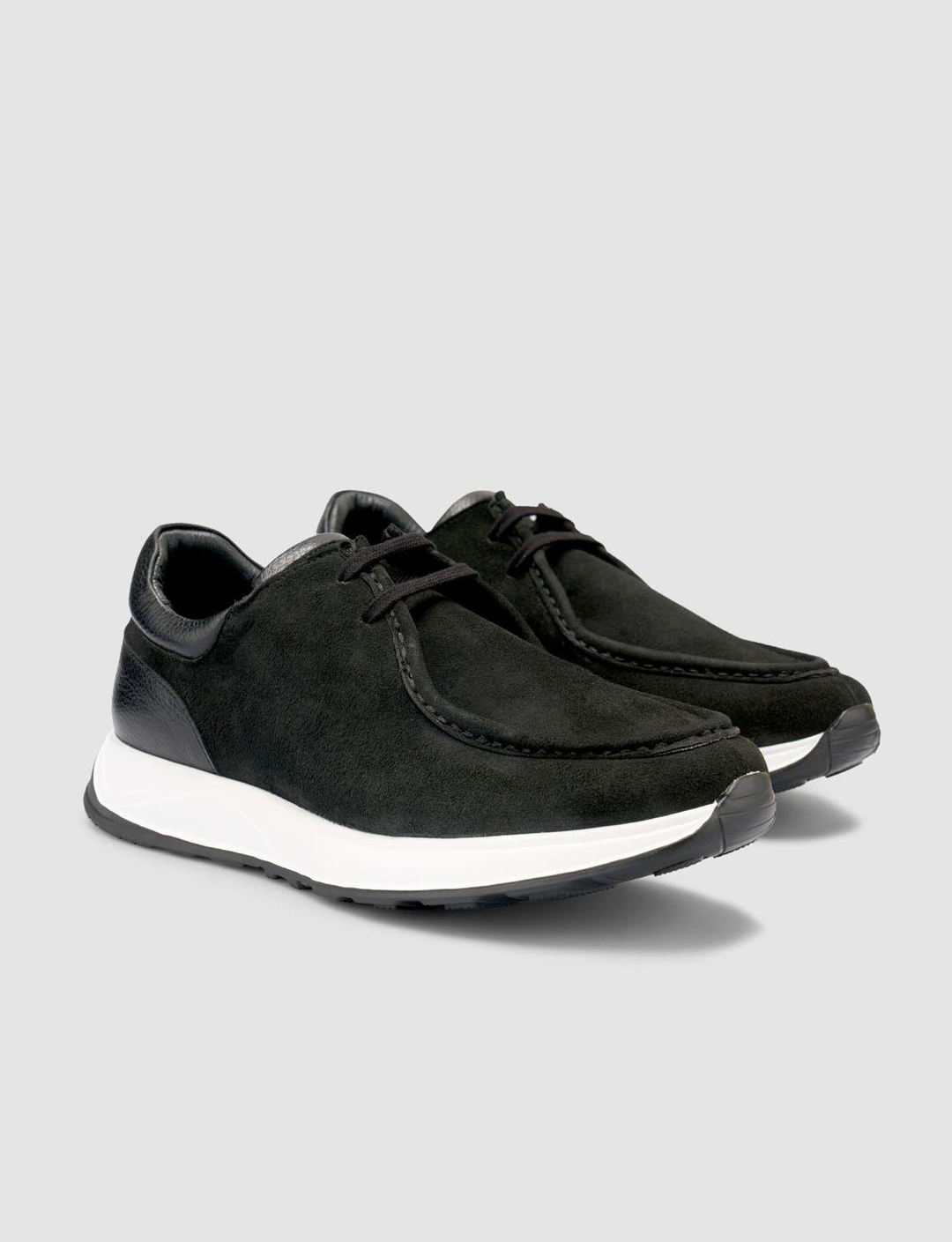 Süet Hakiki Deri Siyah Erkek Ayakkabı