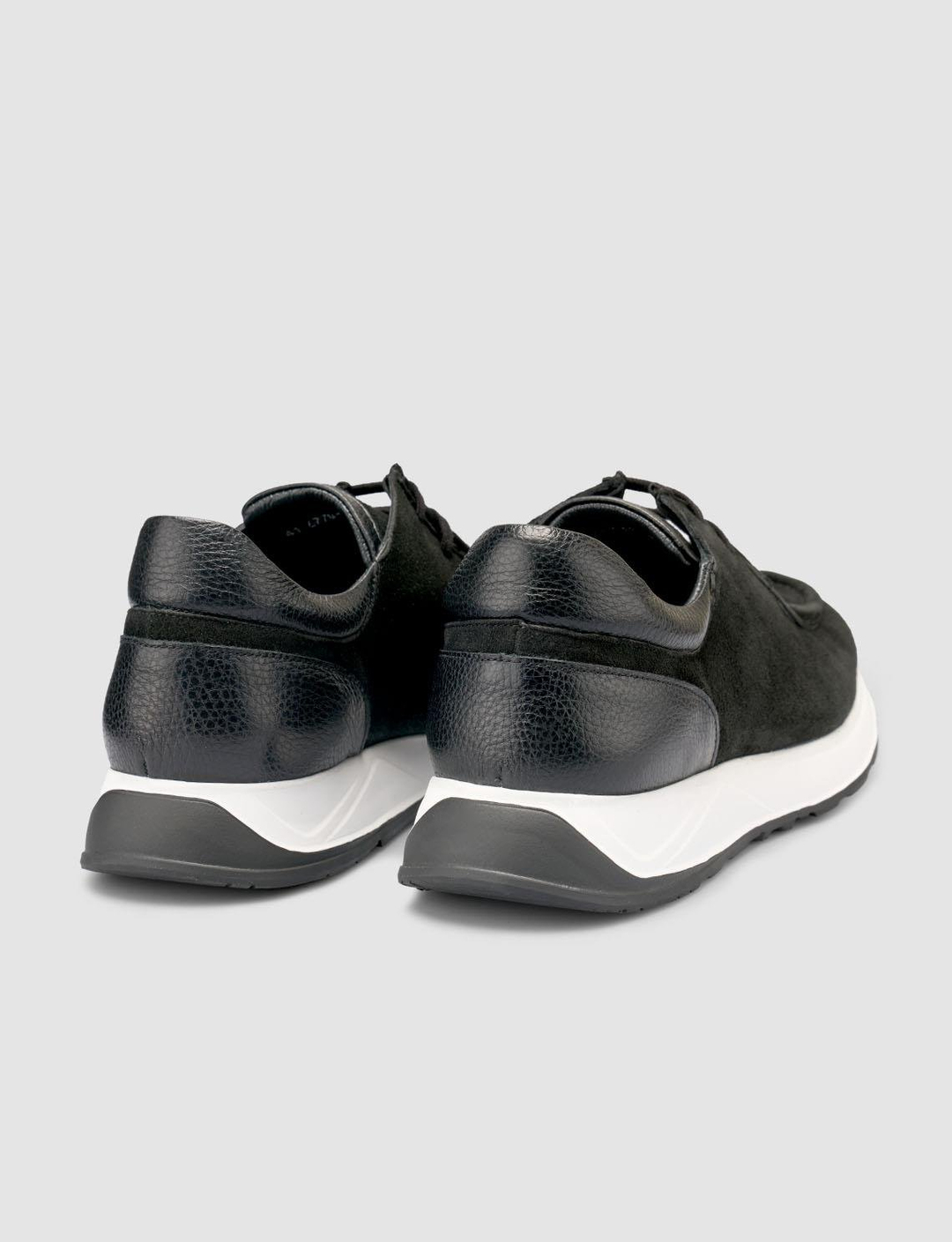 Süet Hakiki Deri Siyah Erkek Ayakkabı