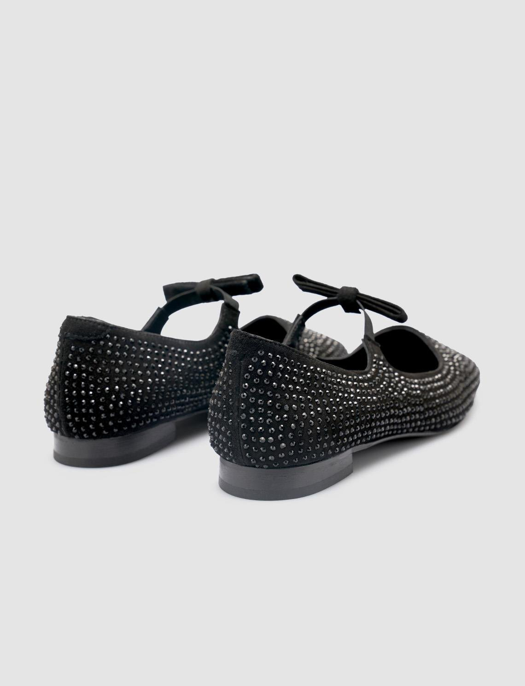 Süet Hakiki Deri Siyah Kadın Ayakkabı