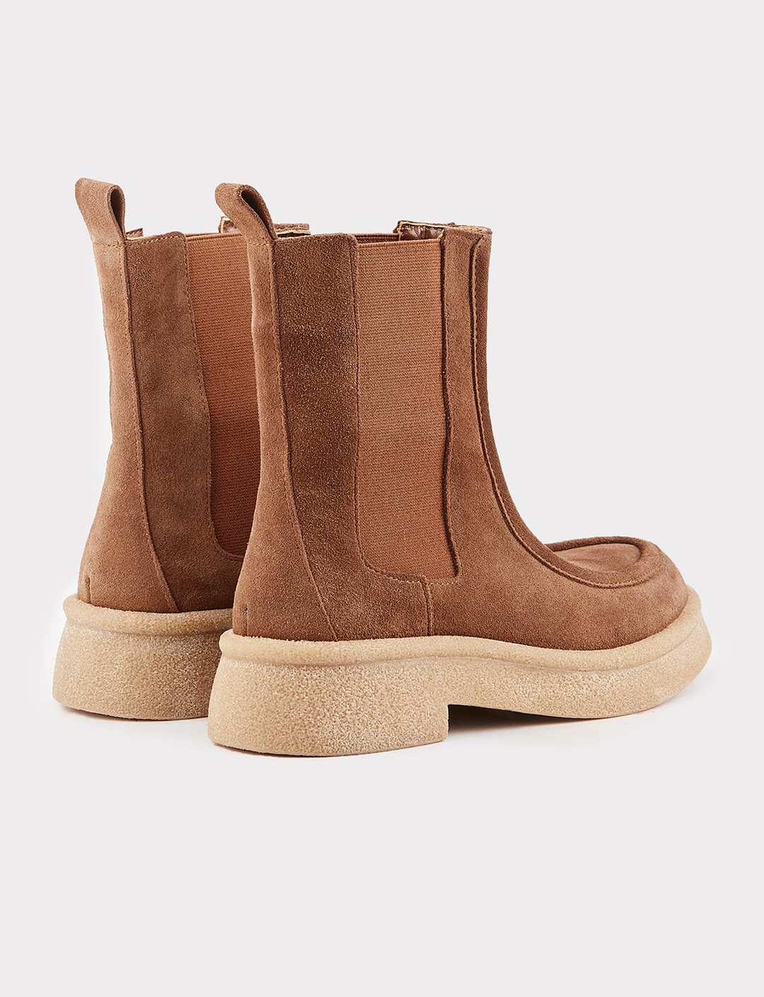 Süet Hakiki Deri Taba Kadın Günlük Bot