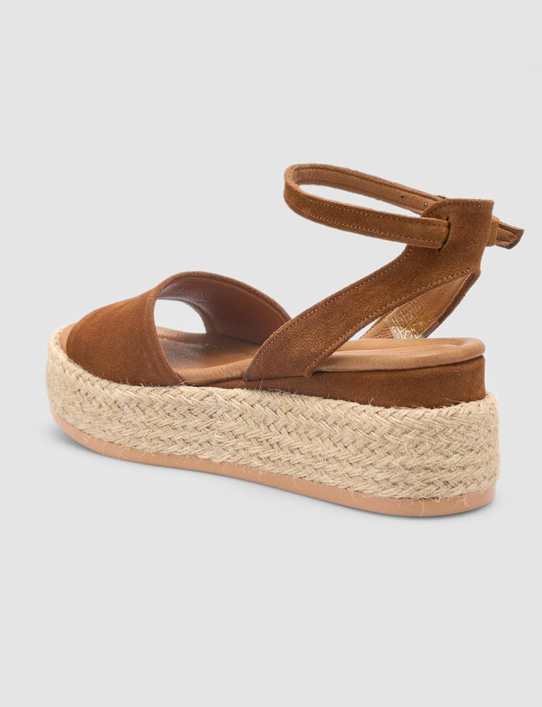 Süet Hakiki Deri Taba Kadın Sandalet