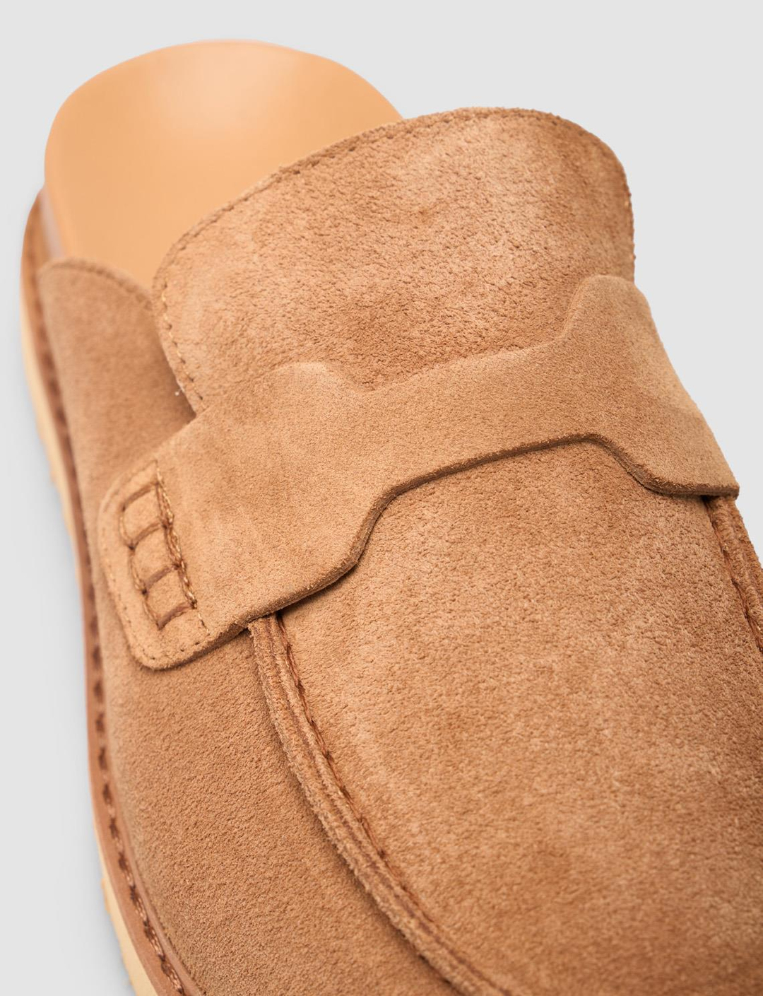 Süet Hakiki Deri Taba Kadın Terlik