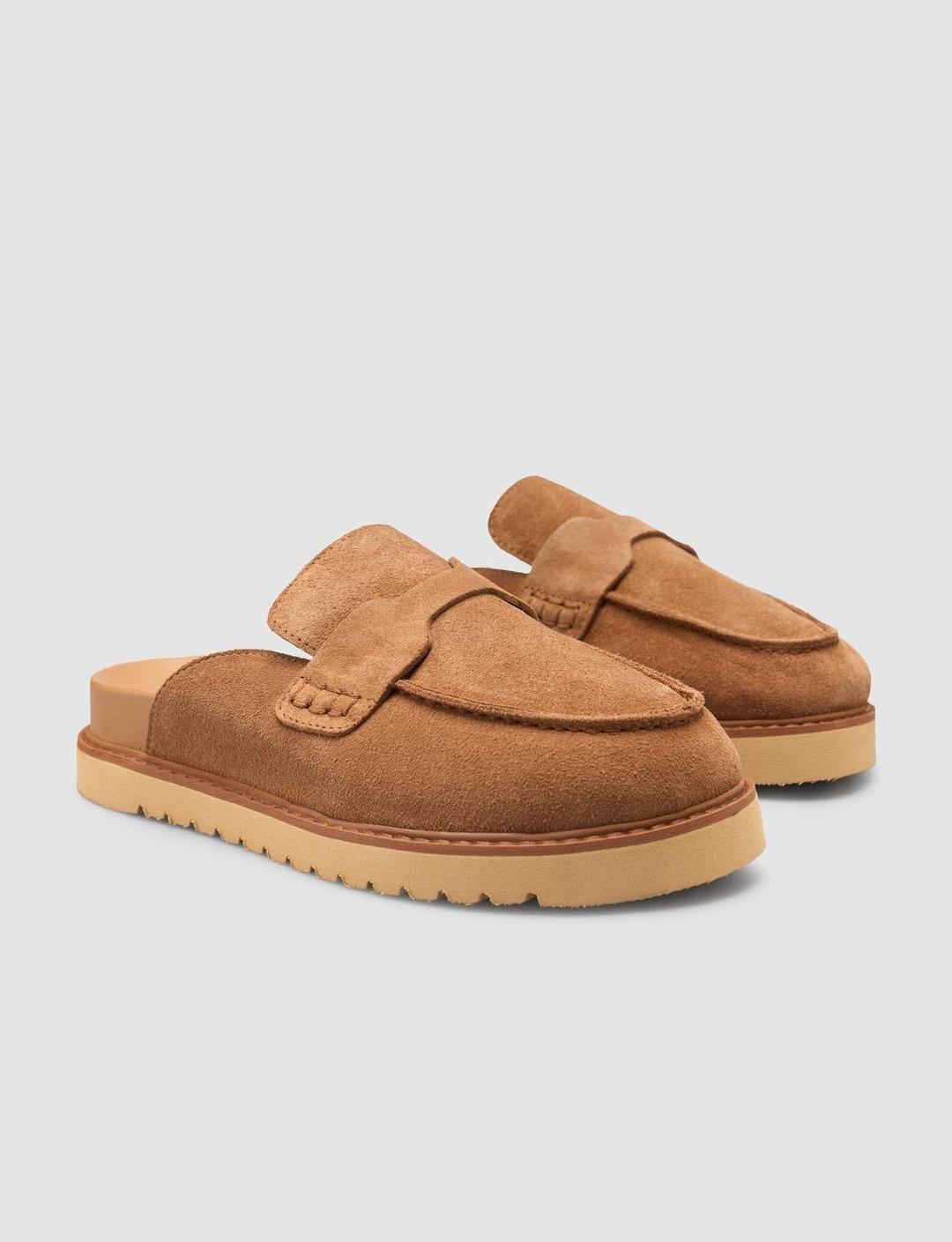 Süet Hakiki Deri Taba Kadın Terlik