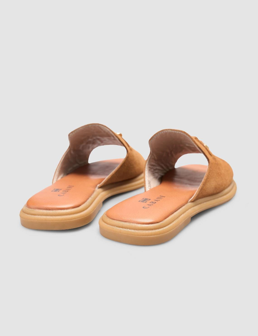 Süet Hakiki Deri Taba Kadın Terlik