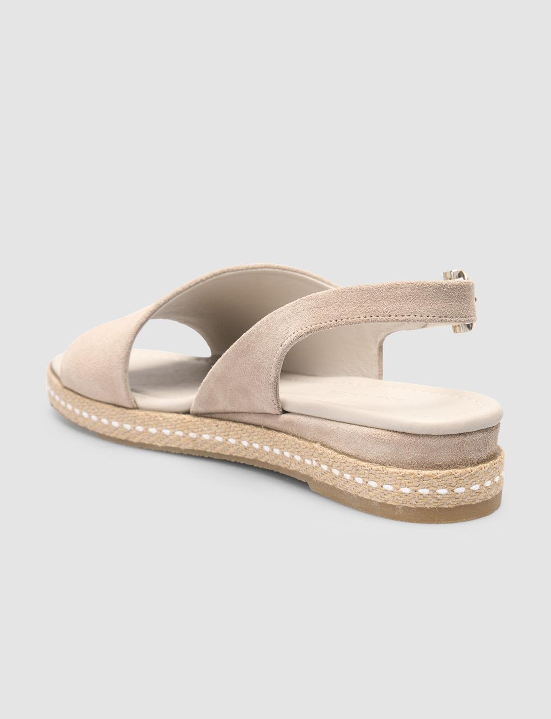 Süet Hakiki Deri Taş Kadın Sandalet