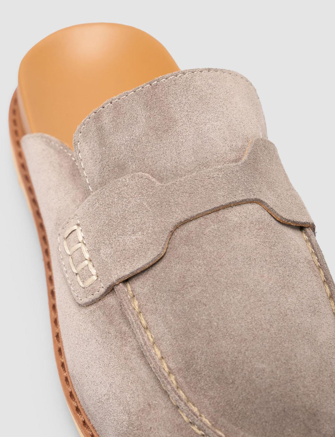 Süet Hakiki Deri Taş Kadın Terlik