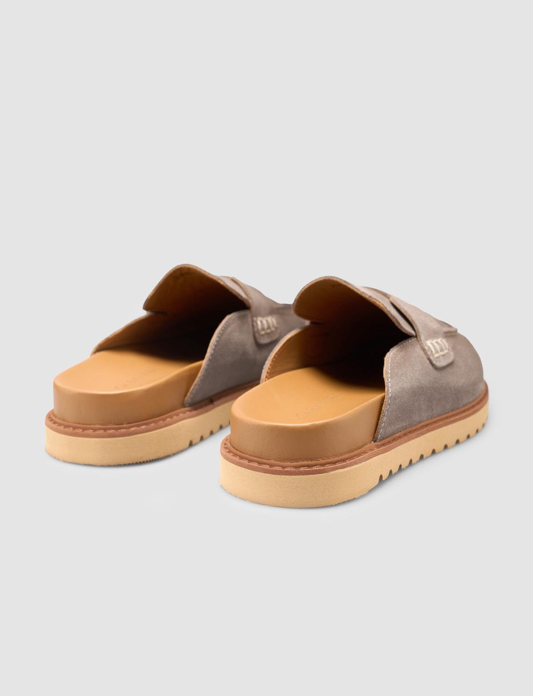 Süet Hakiki Deri Taş Kadın Terlik