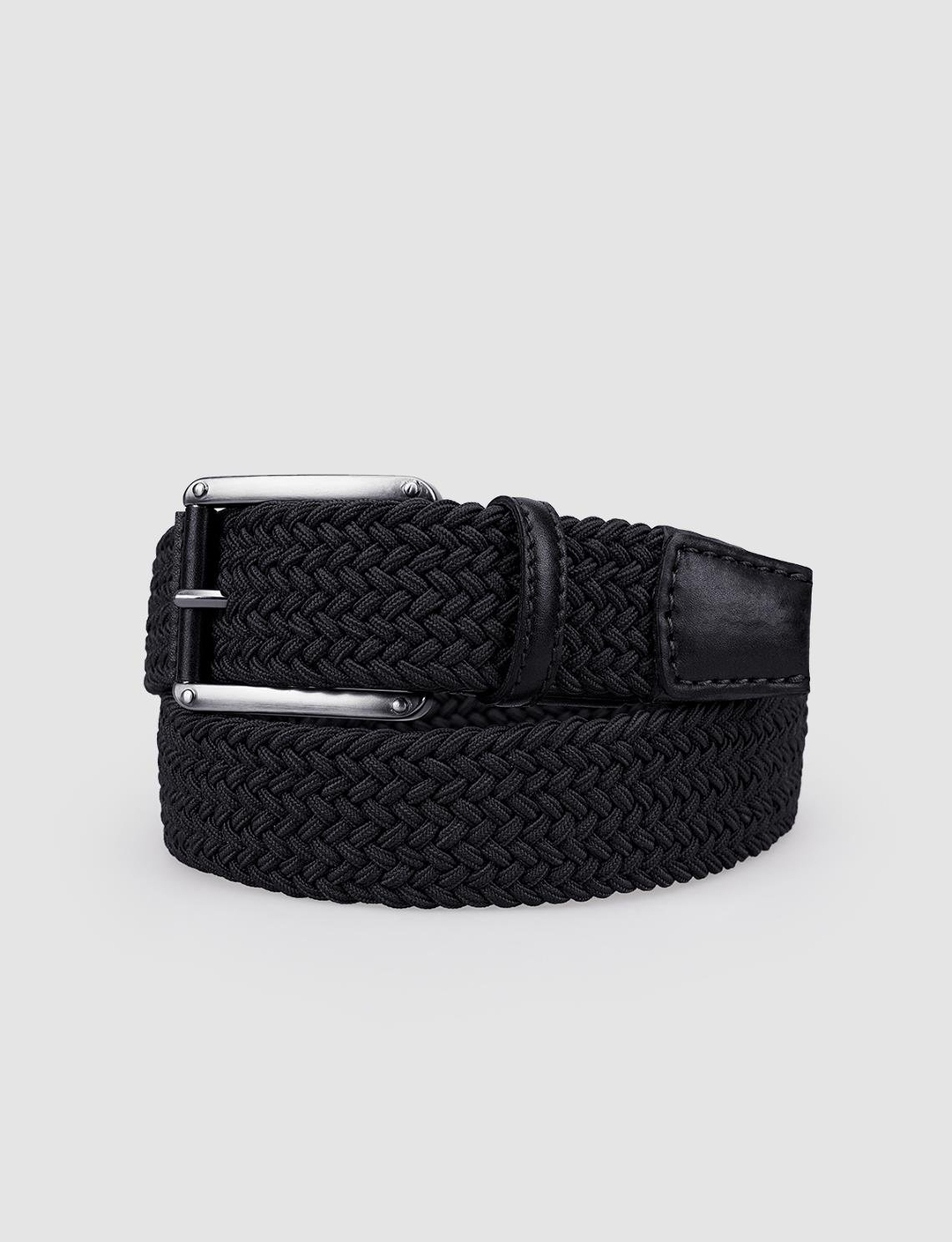 Tekstil Siyah Erkek Kemer