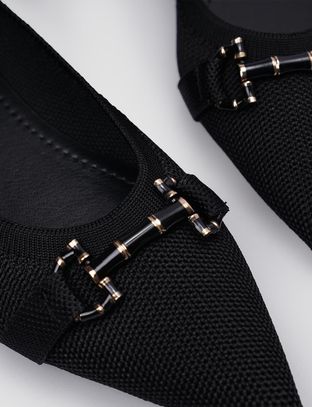 Tekstil Siyah Kadın Ayakkabı