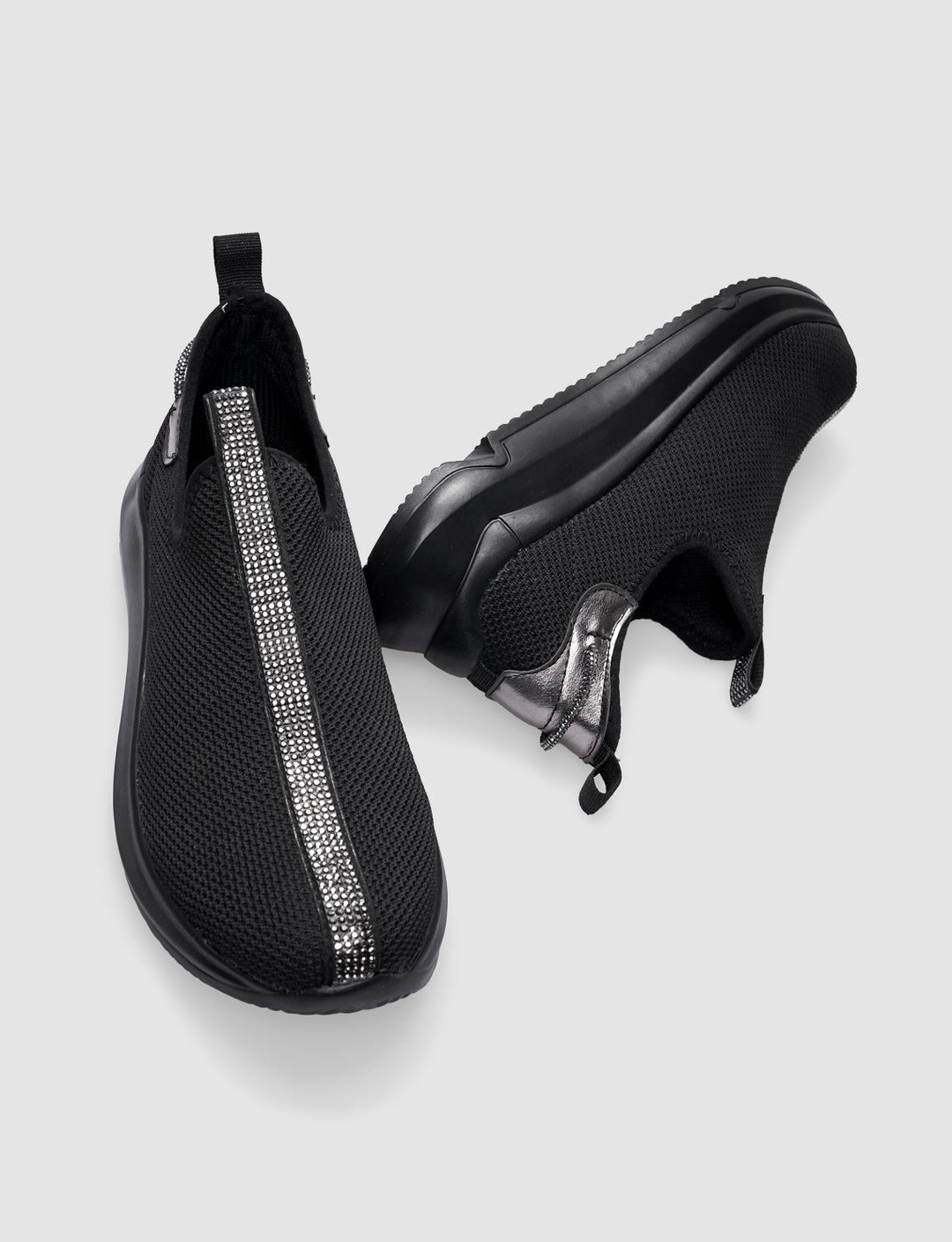 Tekstil Siyah Kadın Ayakkabı