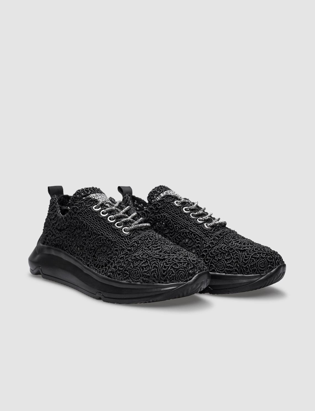 Tekstil Siyah Kadın Ayakkabı