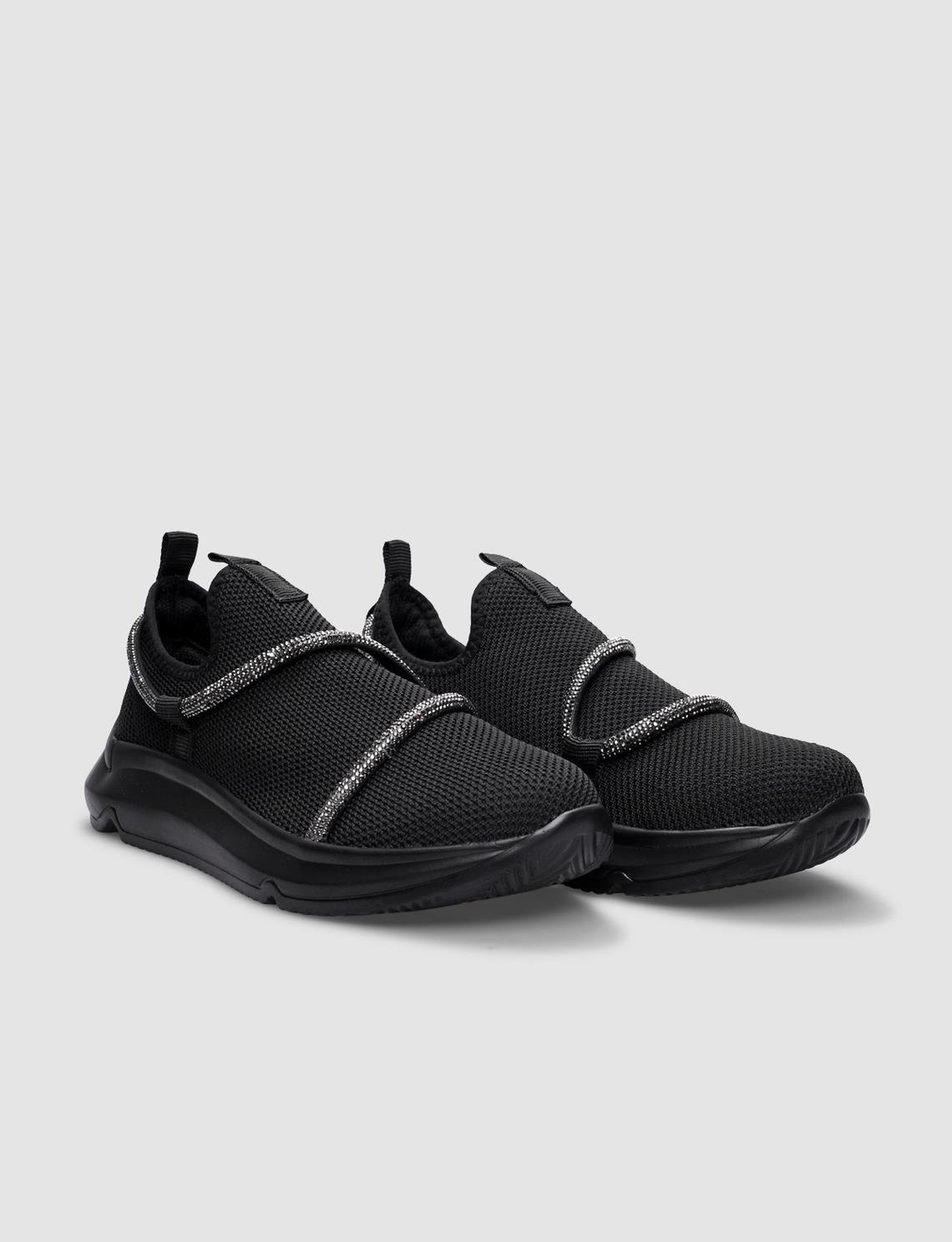 Tekstil Siyah Kadın Ayakkabı