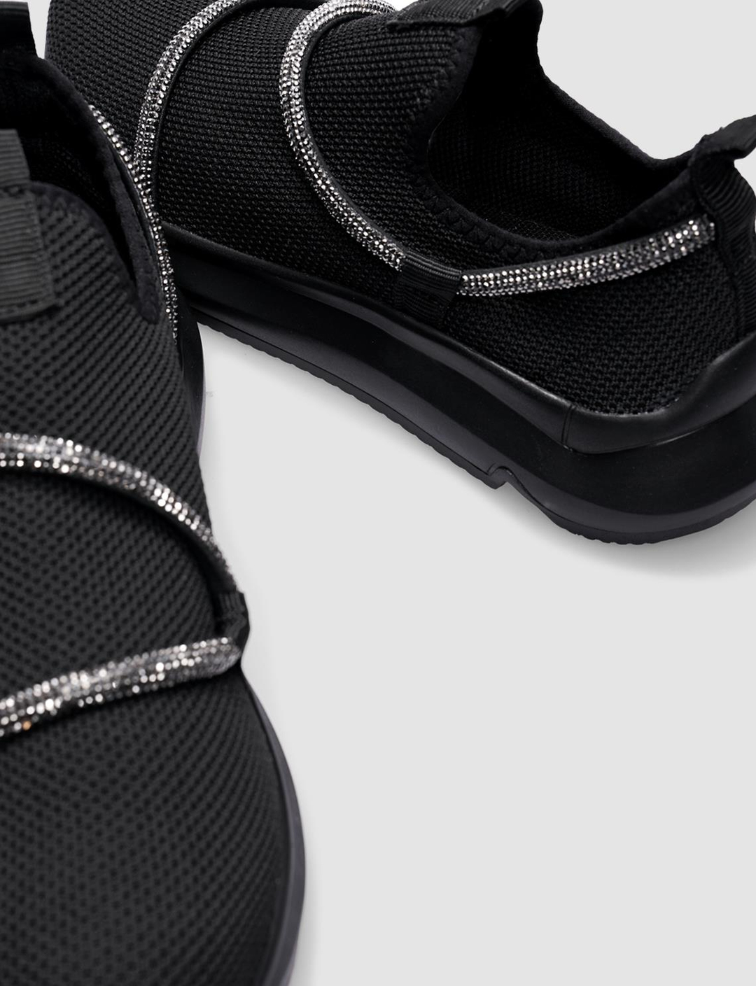 Tekstil Siyah Kadın Ayakkabı