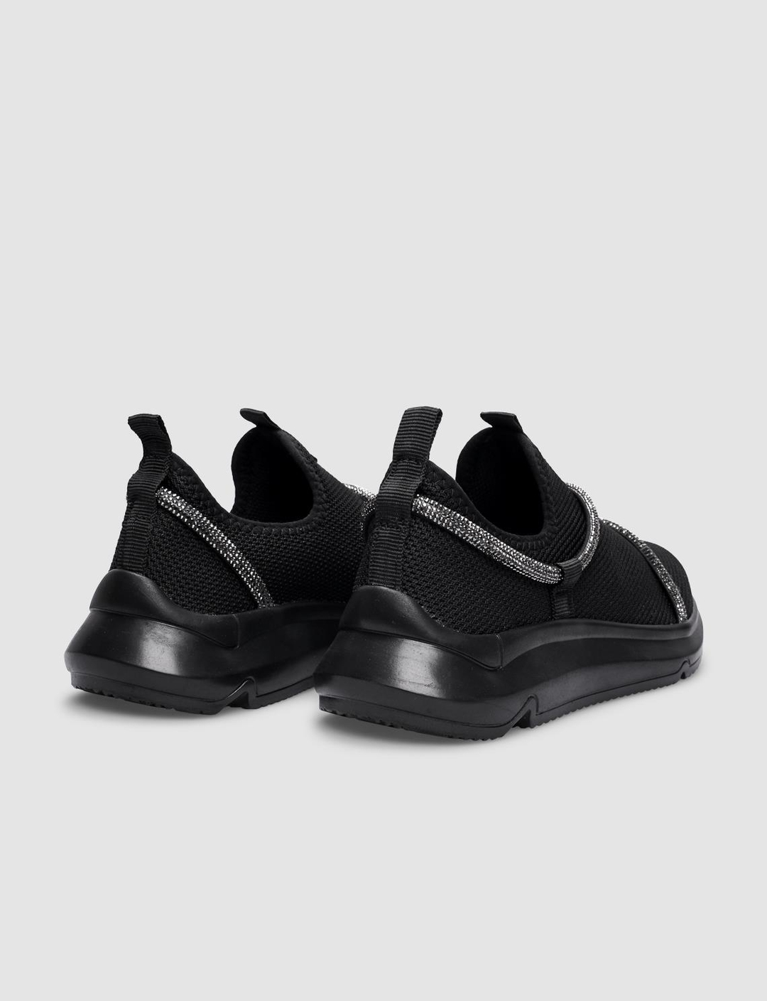 Tekstil Siyah Kadın Ayakkabı