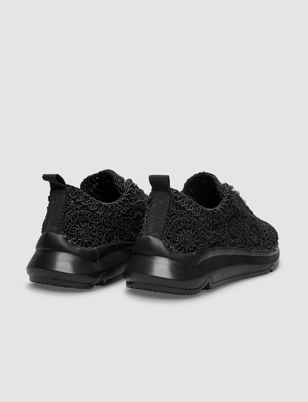 Tekstil Siyah Kadın Ayakkabı