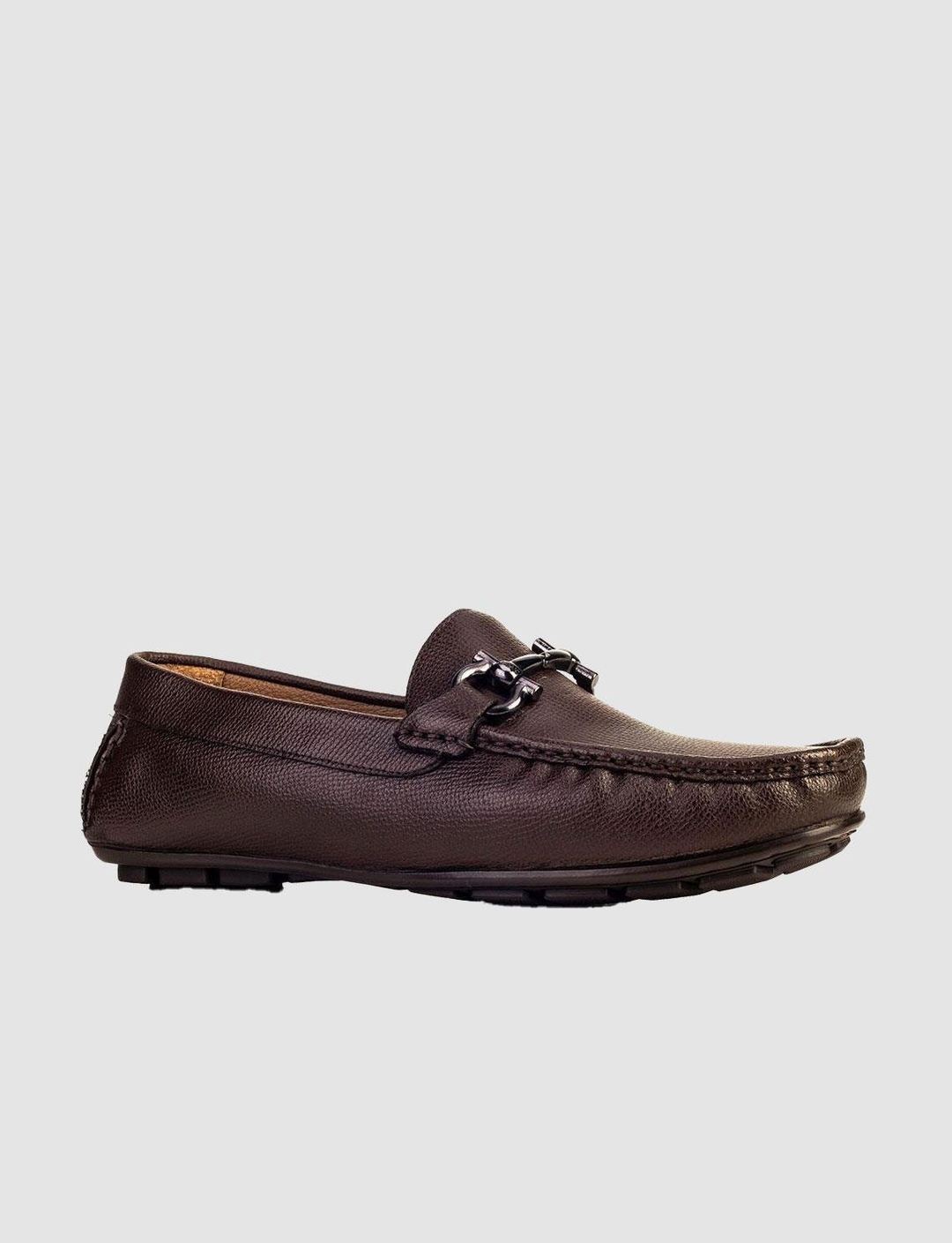 Genuine Leather Brown Men Shoes