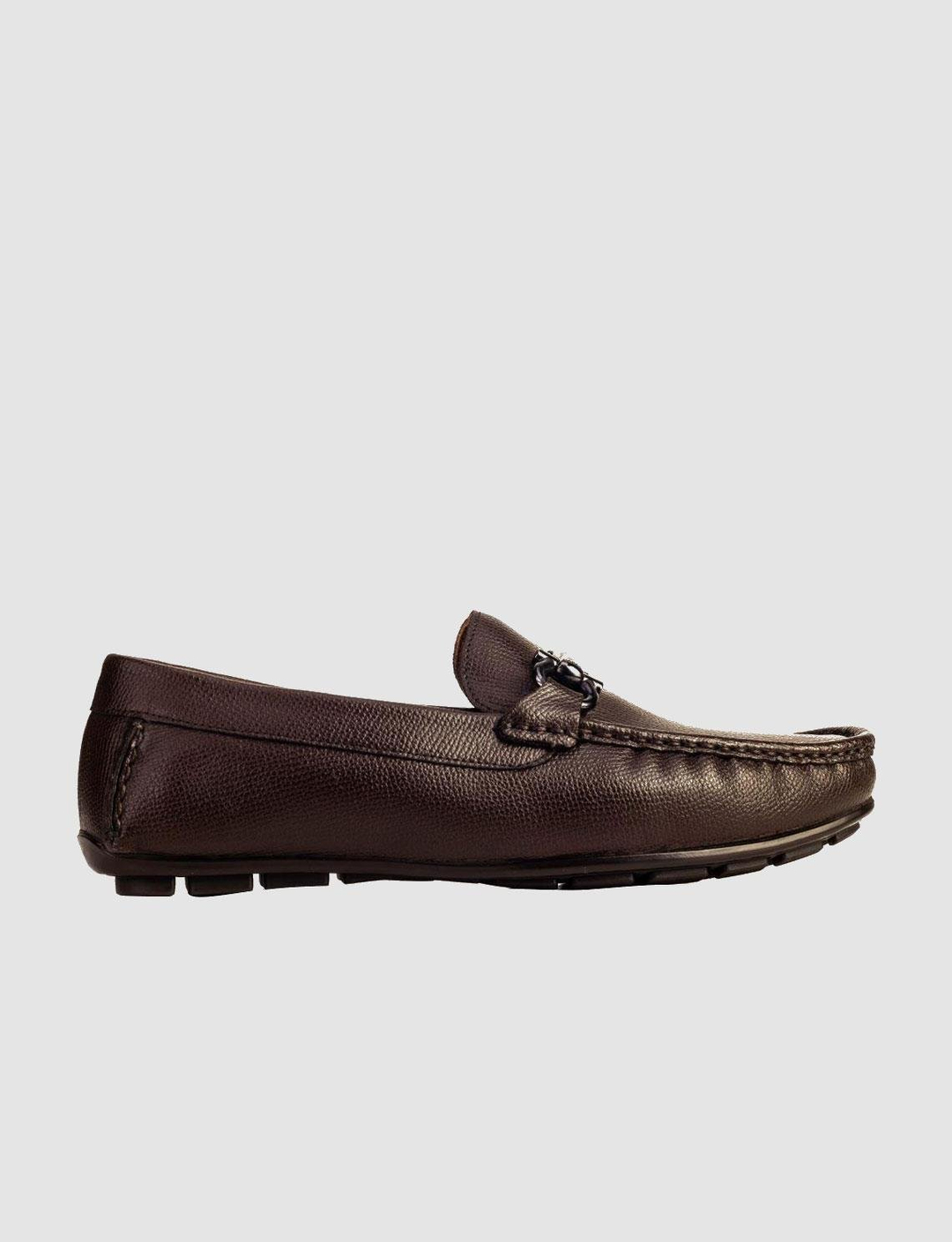 Genuine Leather Brown Men Shoes