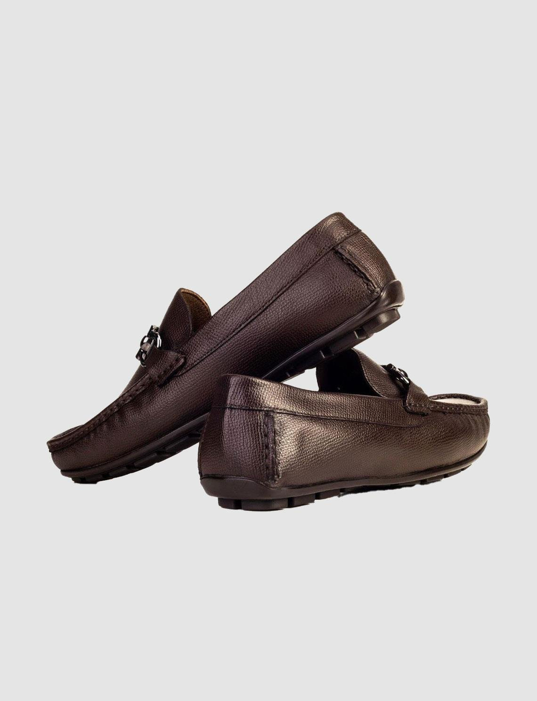 Genuine Leather Brown Men Shoes
