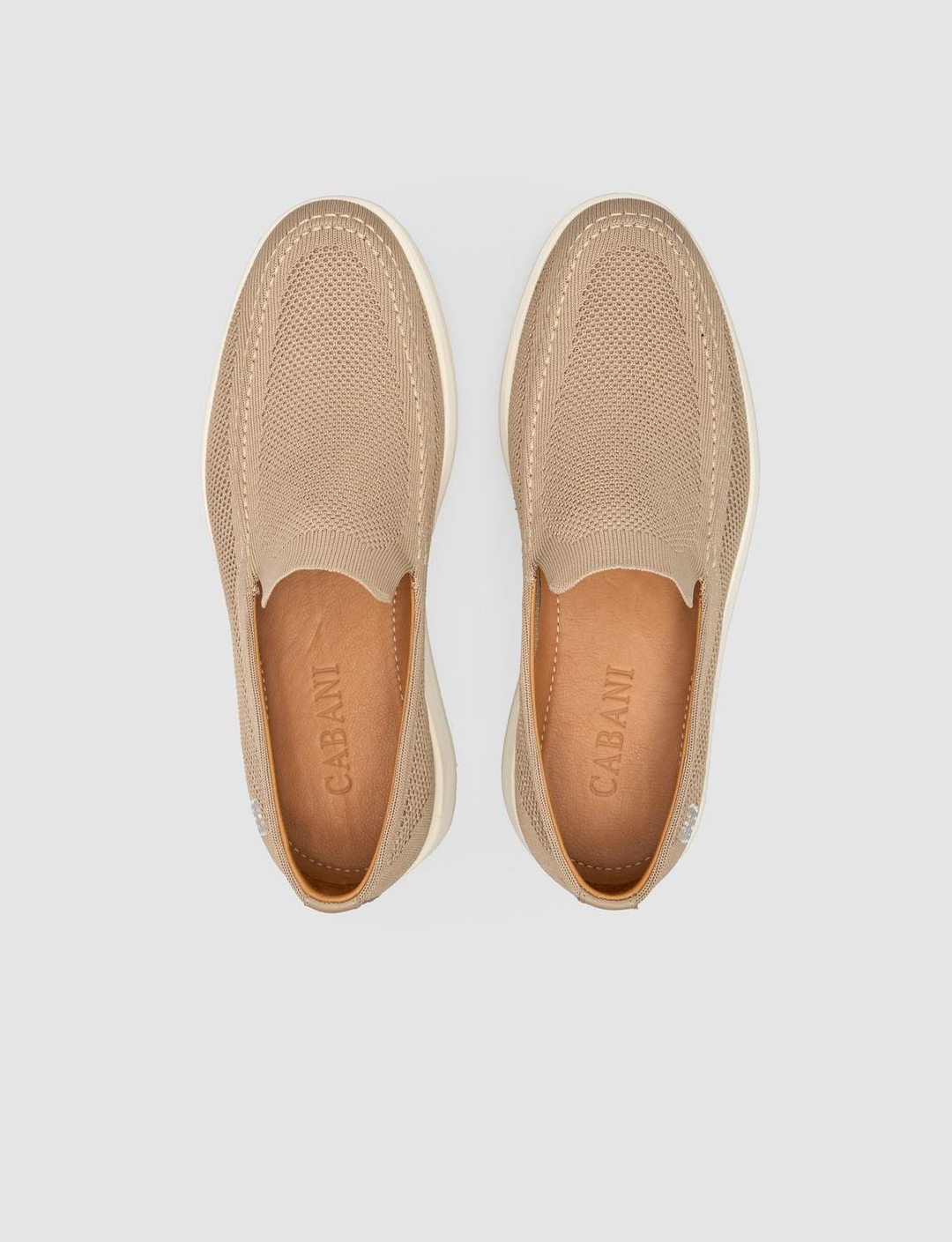 Men Textile Beige  Shoes