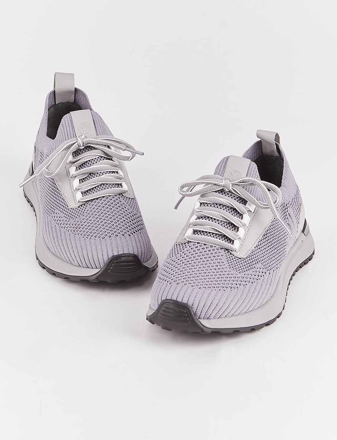 Triko Gri Bağcıklı Erkek Günlük Spor Ayakkabı