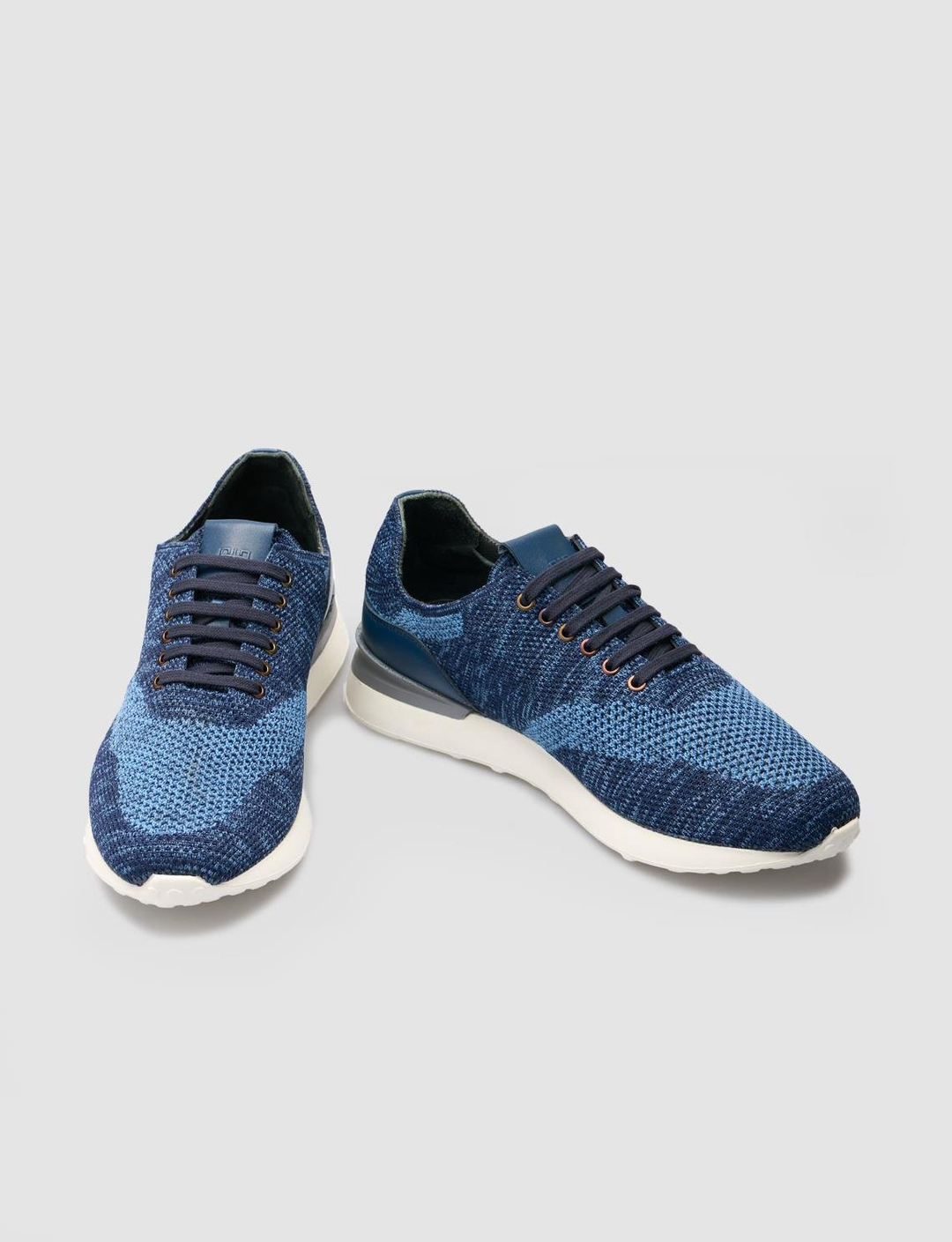 Triko Mavi Bağcıklı Erkek Spor Ayakkabı