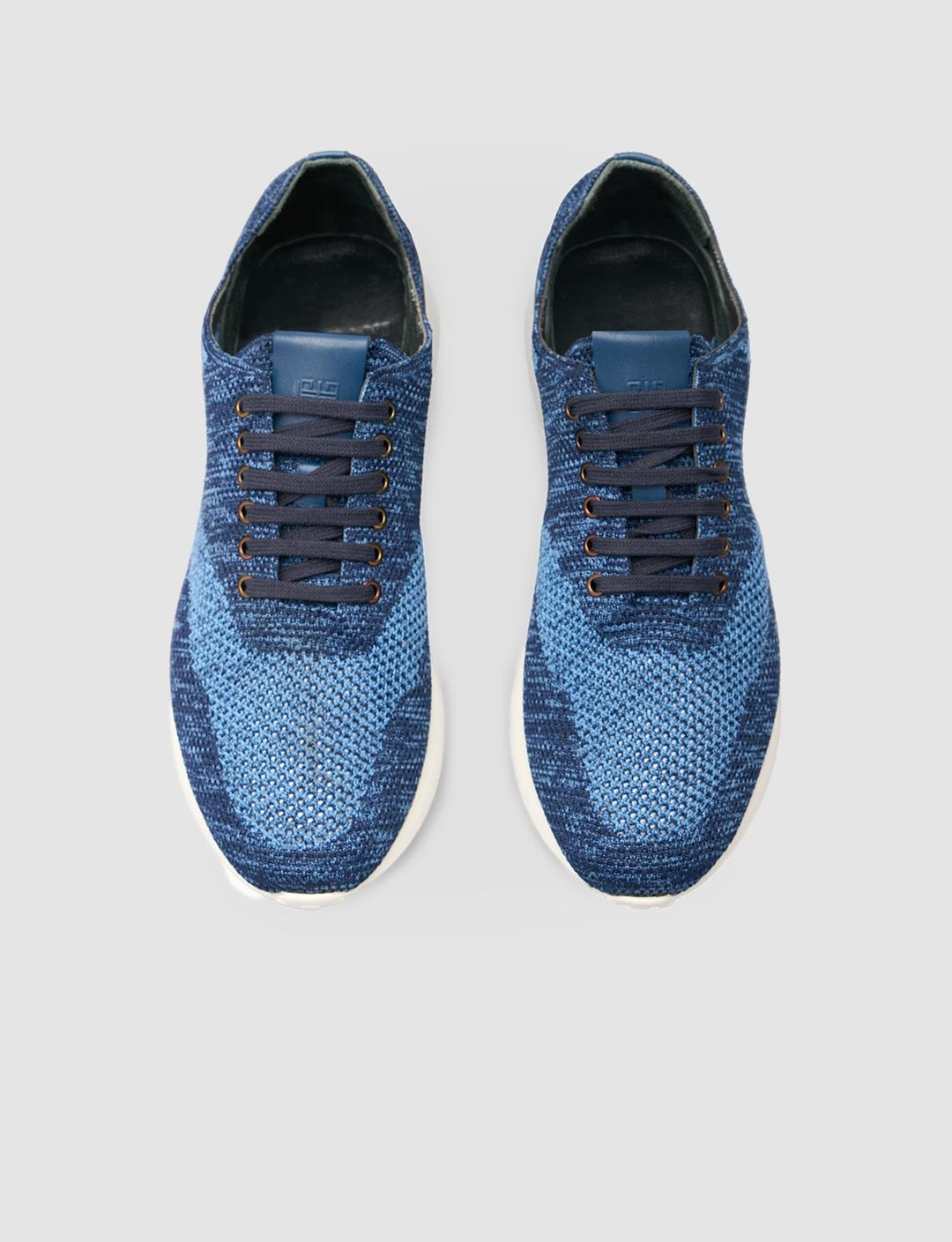 Triko Mavi Bağcıklı Erkek Spor Ayakkabı