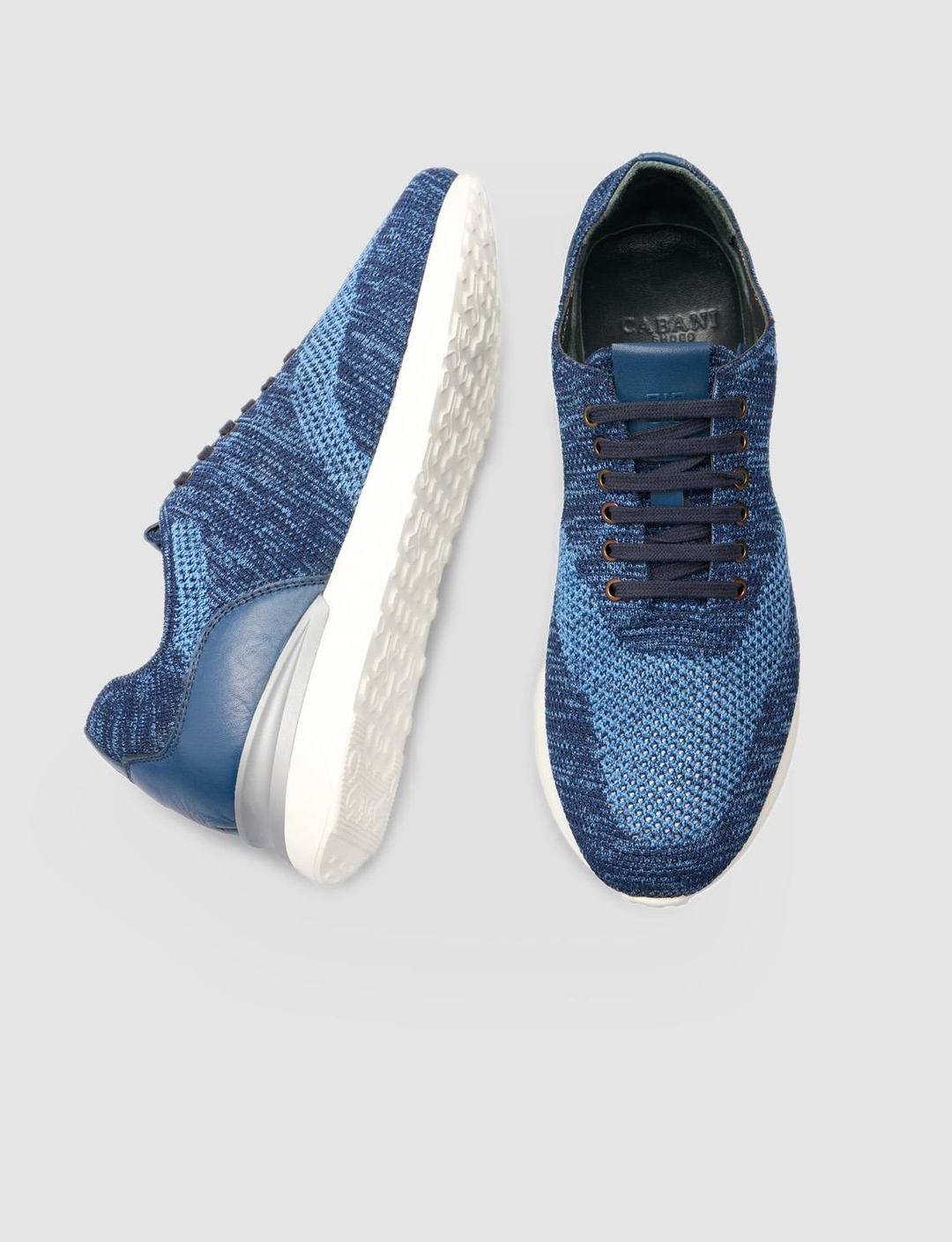 Triko Mavi Bağcıklı Erkek Spor Ayakkabı