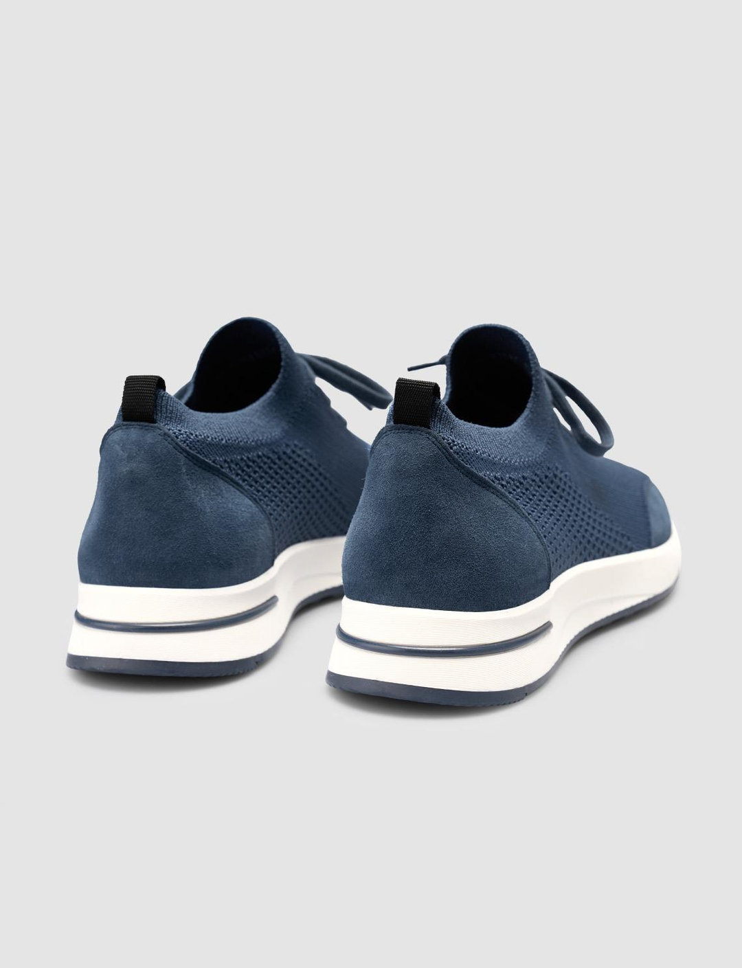 Triko Mavi Bağcıklı Erkek Spor Ayakkabı