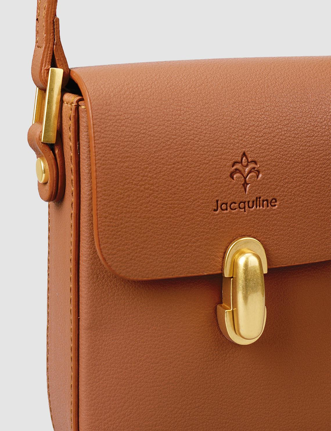 Vegan Deri Kahverengi Kadın Çanta